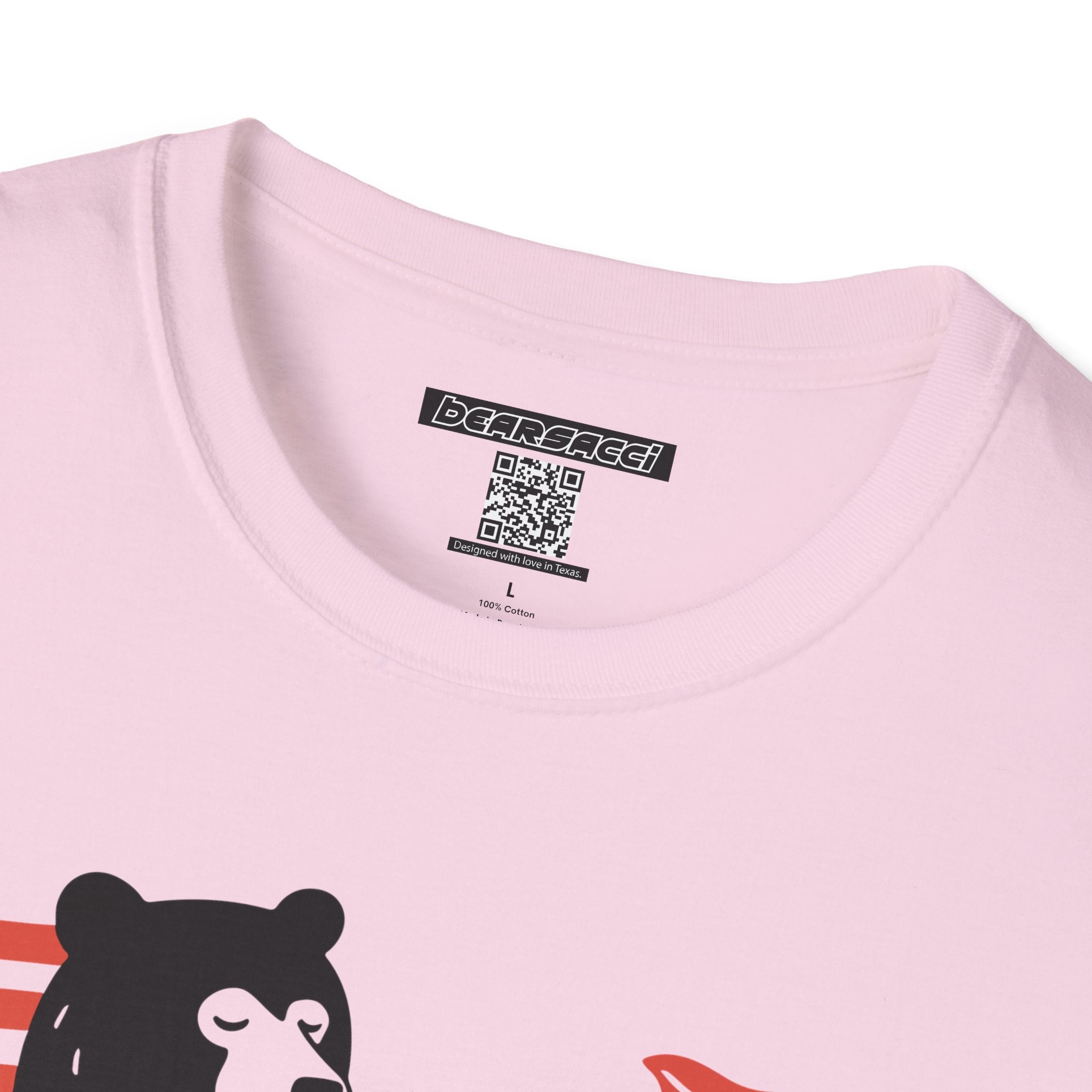 Bearsacci® X Wanderlust®: Sunday Funday Lazy Bear│ Softsyle T-shirt