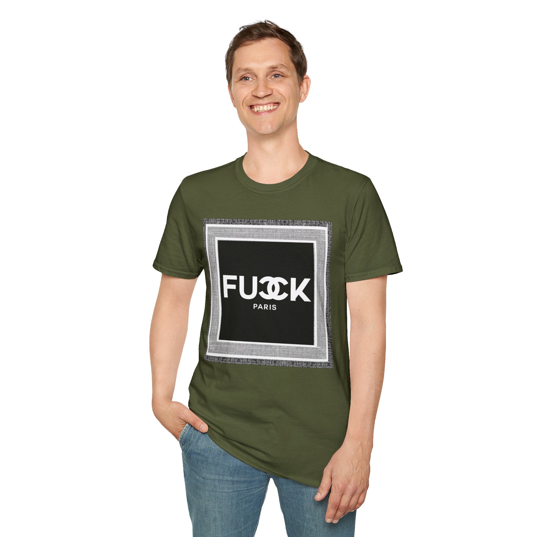 Fake Designer™: Fuck Paris│ Softsyle T-shirt