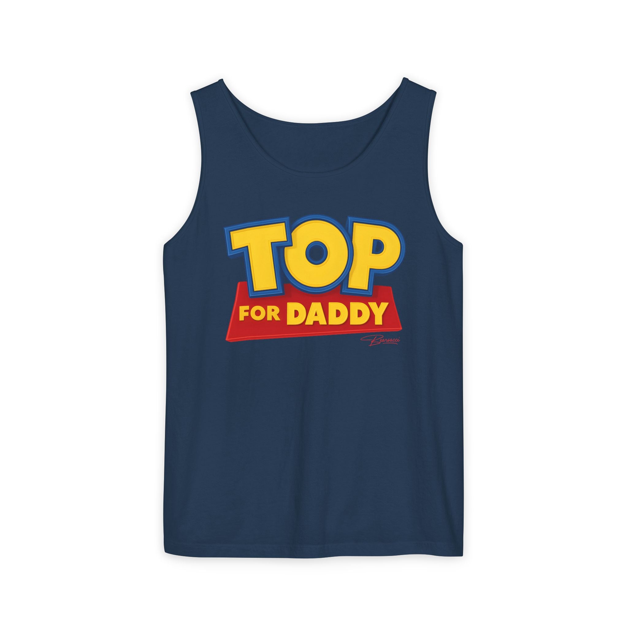 HyperPop® X SlutPride®: Top for Daddy® │ Garment-Dyed Tank Top