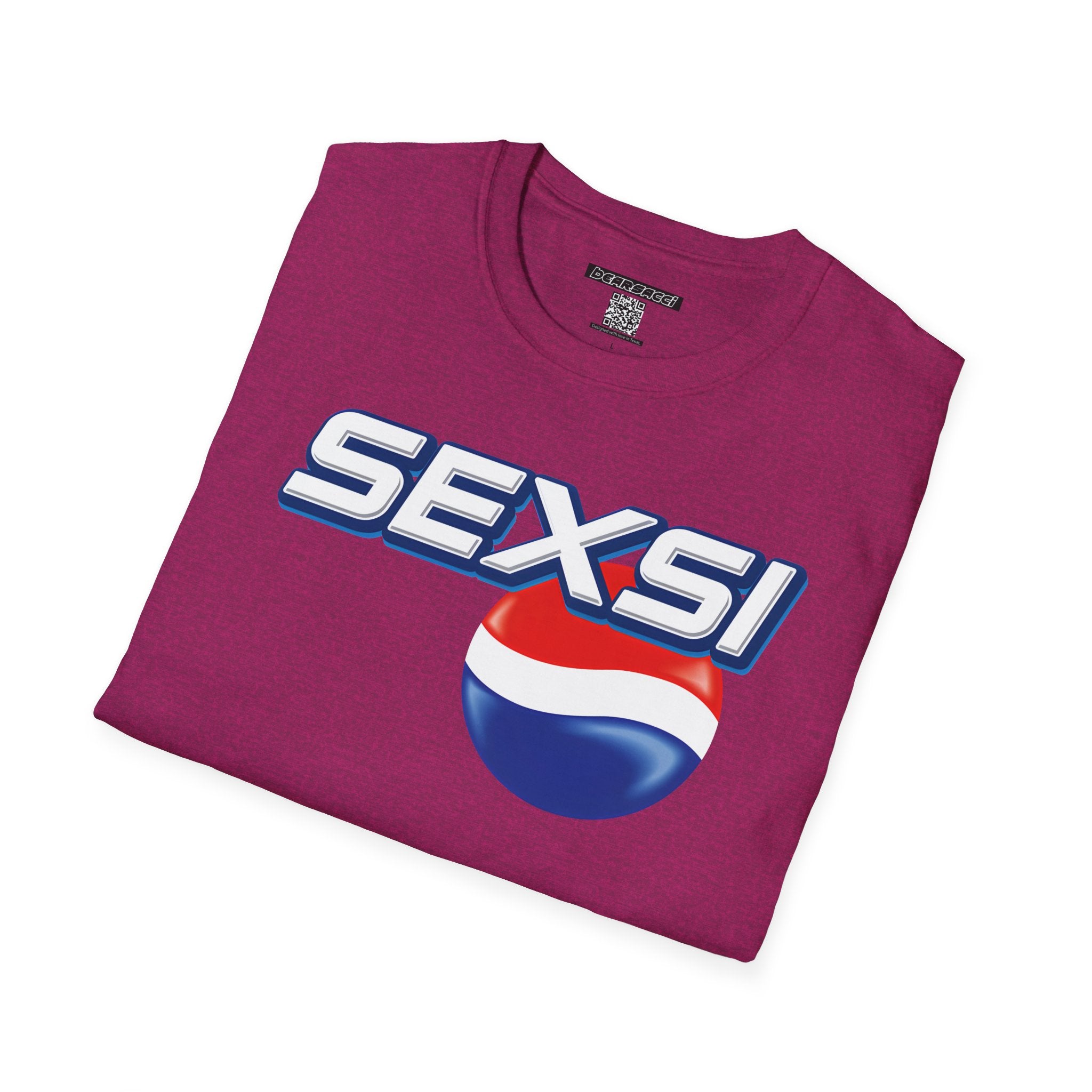 HyperPop® x SlutPride®: SEXSI®—Now in Thirsty Flavor │ Softsyle T-shirt
