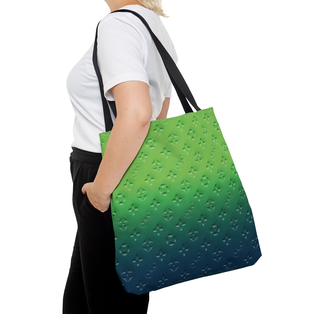 Blue Green Ombre │ Everyday Tote Bag