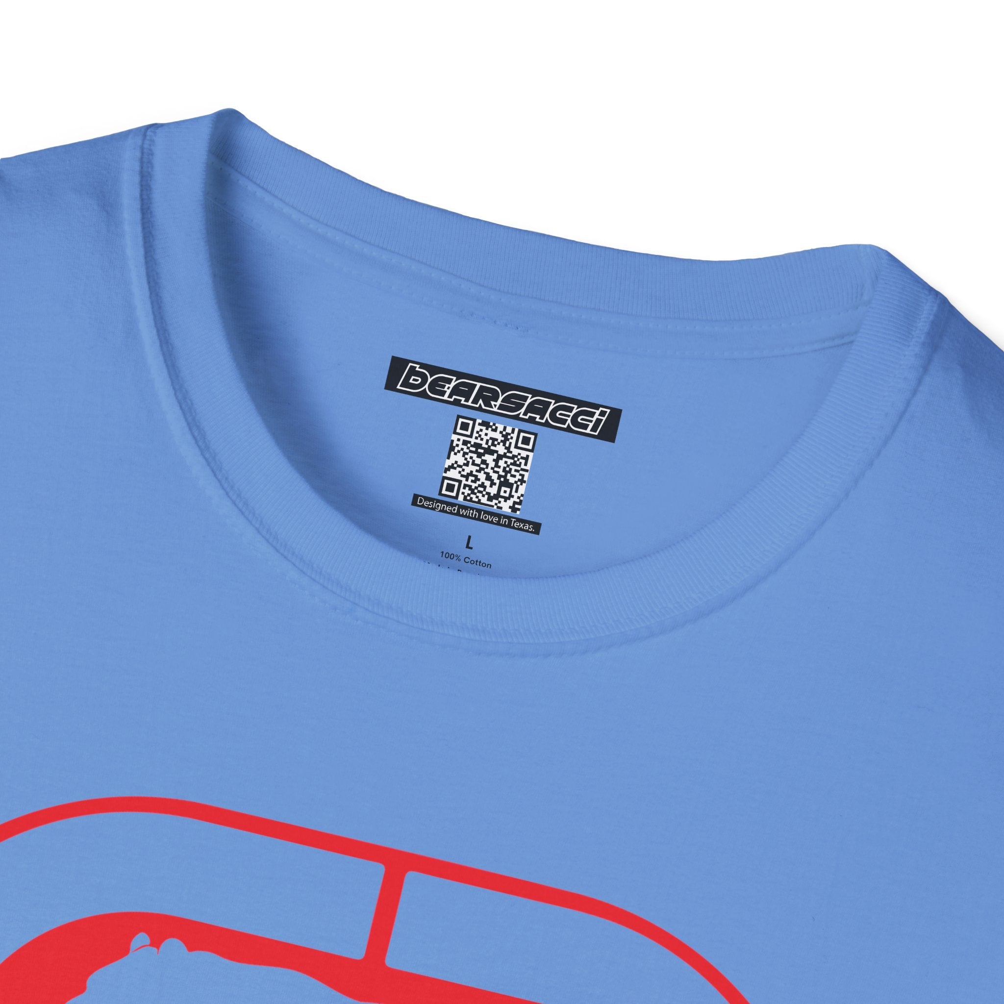 Bearmart® X FakeDesigner®: Bearsacci® Street Logo Tee │Softsyle T-shirt