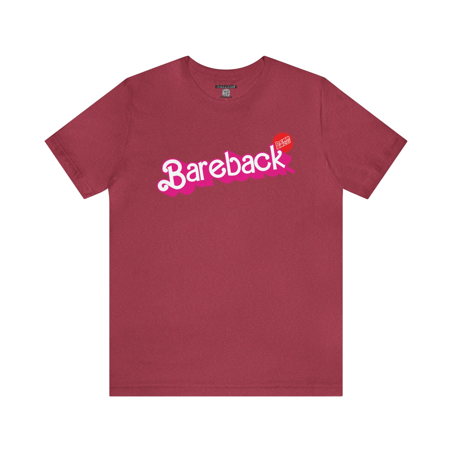 Bearbie™ X Slutpride™: Bareback Logo │Premium Jersey T-shirt