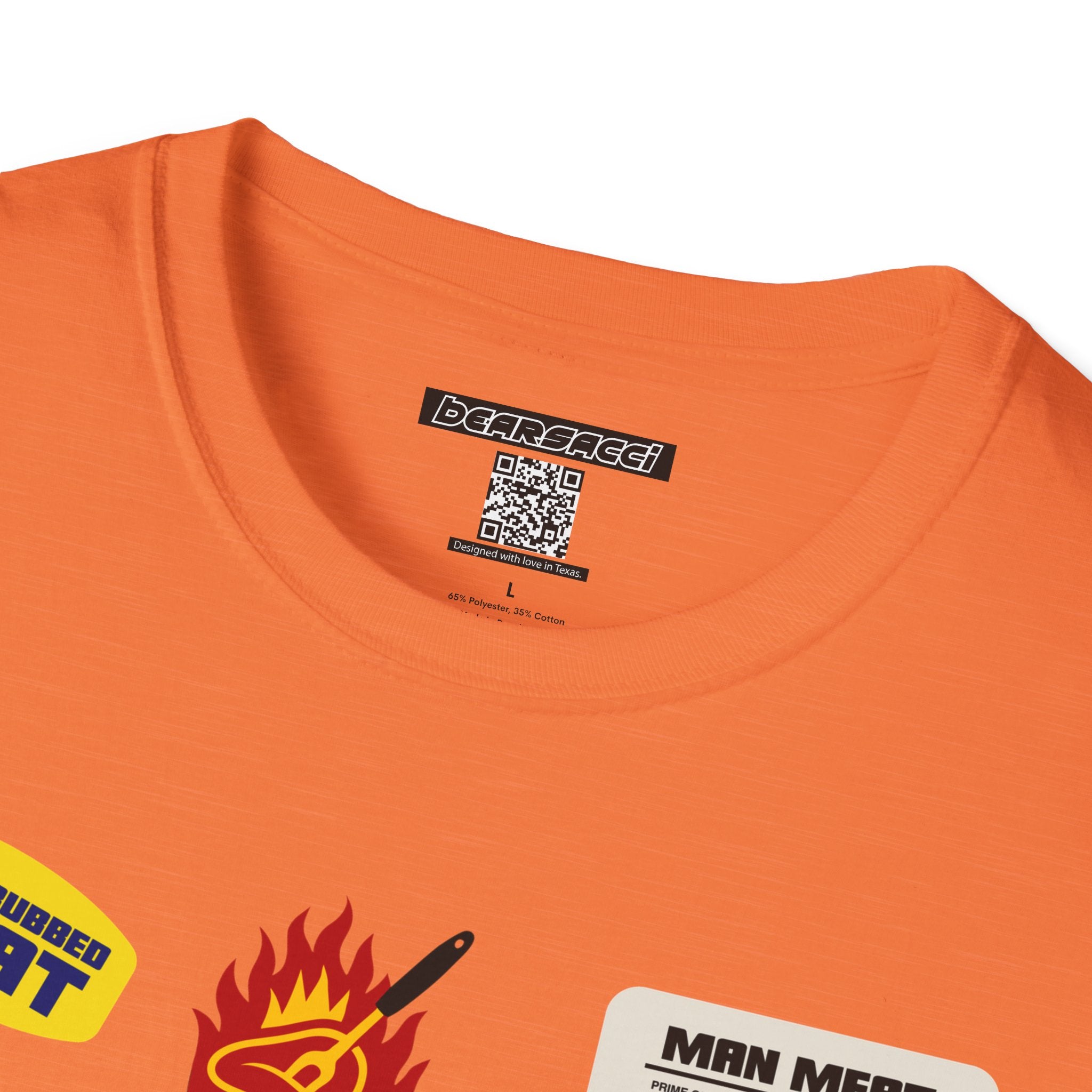Bearmart®: Butcher Isle Meat Stickers (1990s Colorway) │Softsyle T-shirt