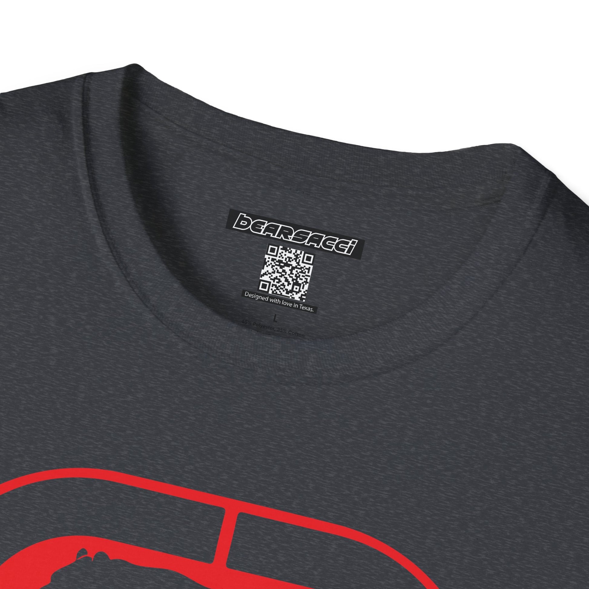 Bearmart® X FakeDesigner®: Bearsacci® Street Logo Tee │Softsyle T-shirt