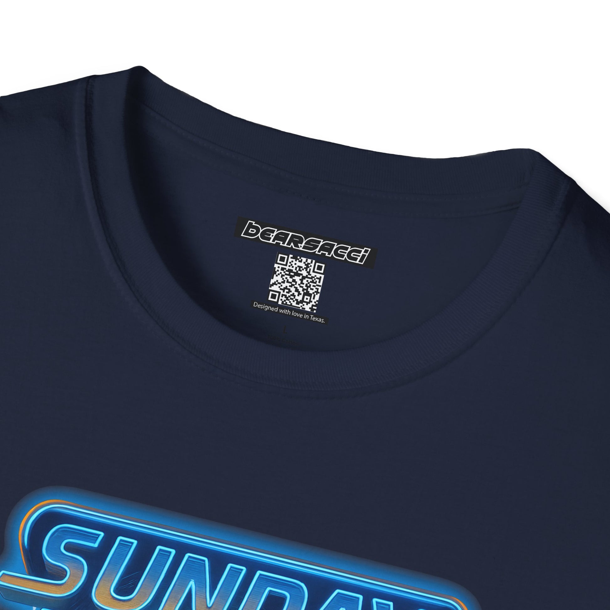 Bearsacci™: Sunday Funday Atlas Disco Bear Remix│ Softsyle T-shirt