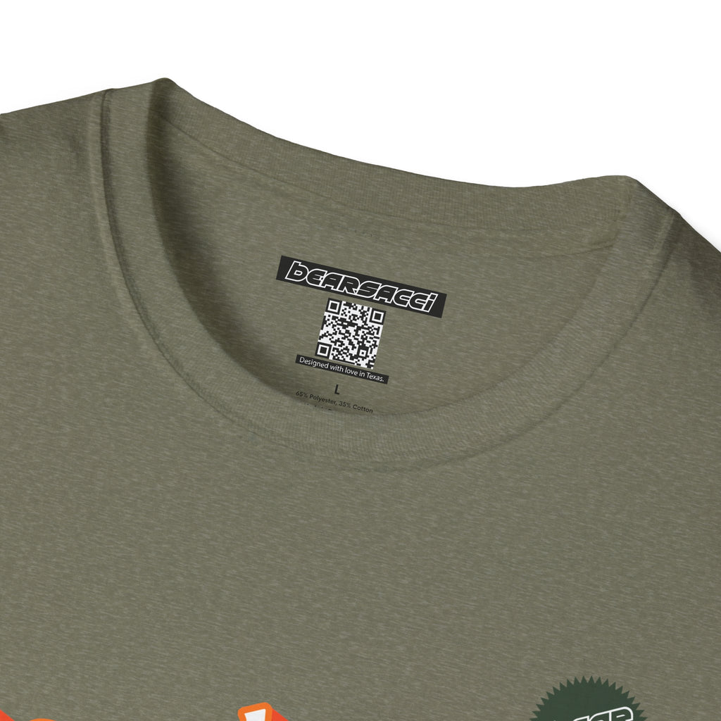Bearbie® X Slutpride®: Bareback Logo (Hunter) │Softsyle T-shirt