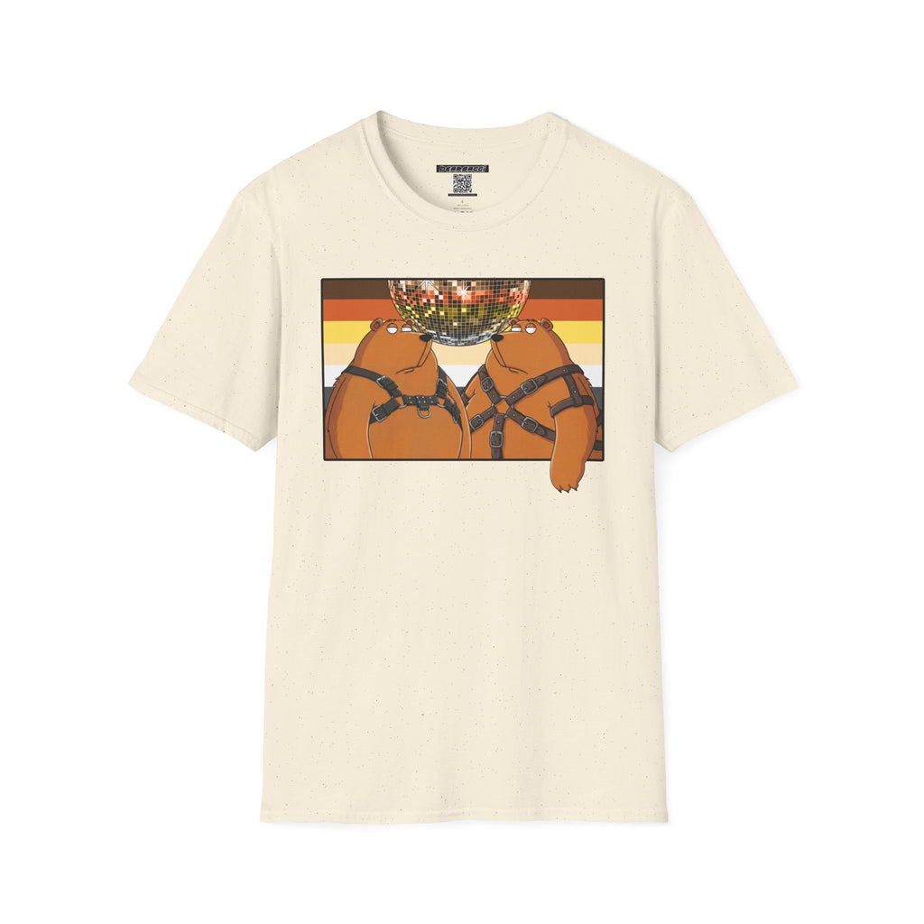 Bearmart®: Leather Bears Disco │Softsyle T-shirt