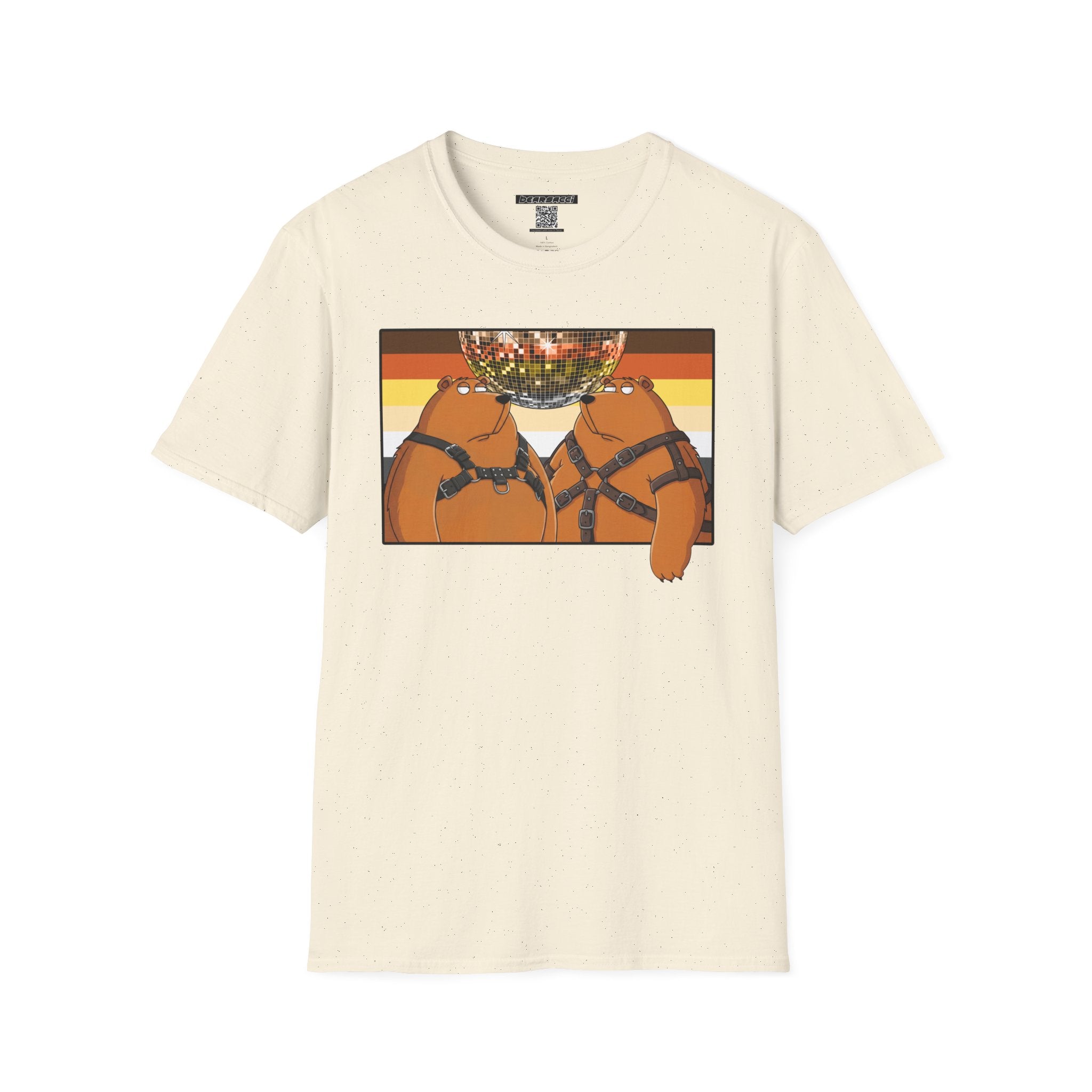 Bearmart®: Leather Bears Disco │Softsyle T-shirt