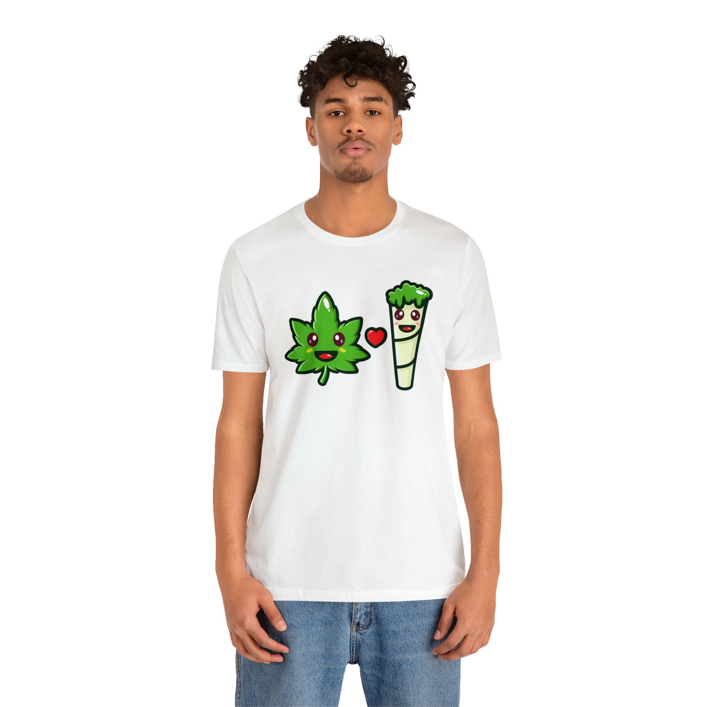 Stoney: Leafy Loves Blunty  │Premium Jersey T-shirt