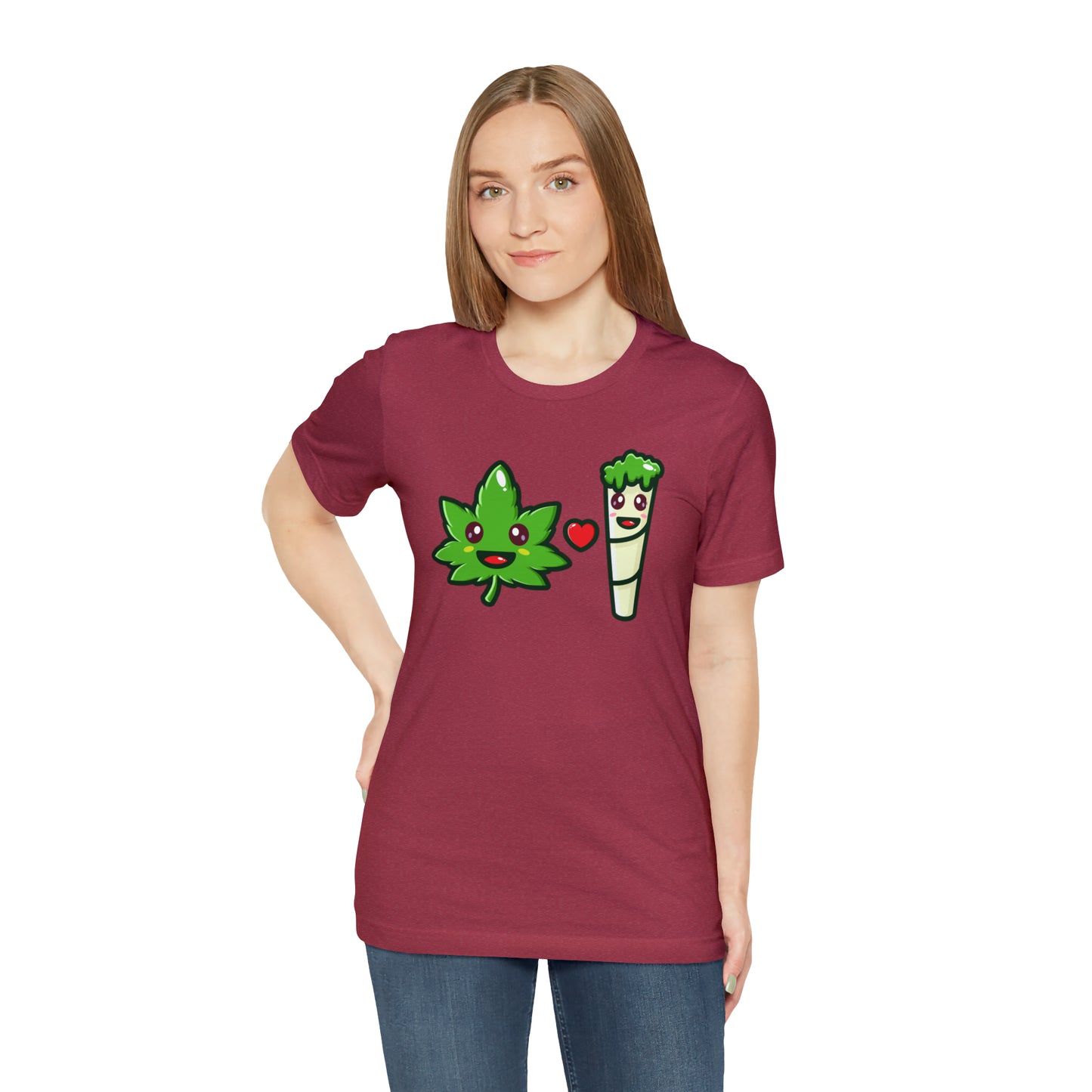 Stoney: Leafy Loves Blunty  │Premium Jersey T-shirt