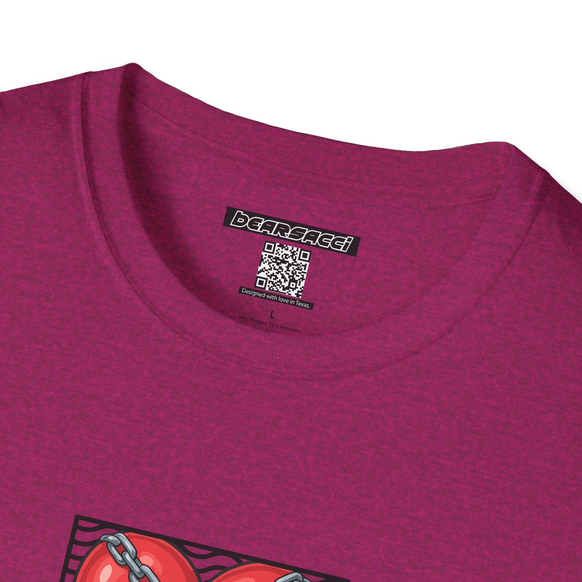 SlutPride® X Dominion®: Locked Heart │ Softsyle T-shirt
