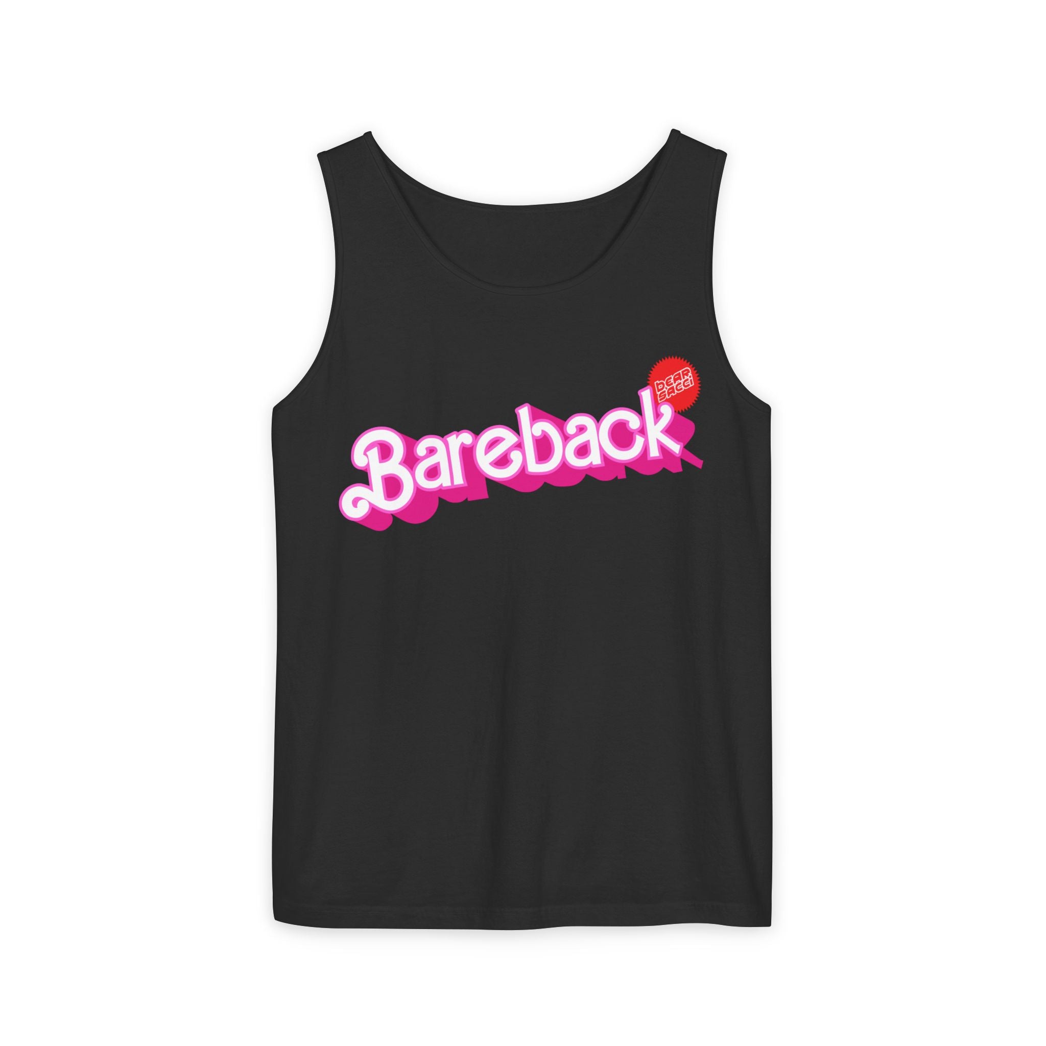 Bearbie® X Slutpride®: Bareback Logo │Garment-Dyed Tank Top