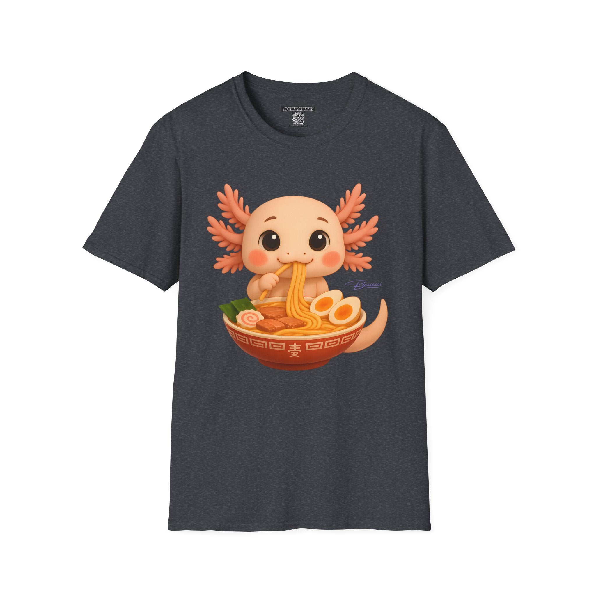 PeroLike X HyperPop®: Axolotl Ramen │ Softsyle T-shirt