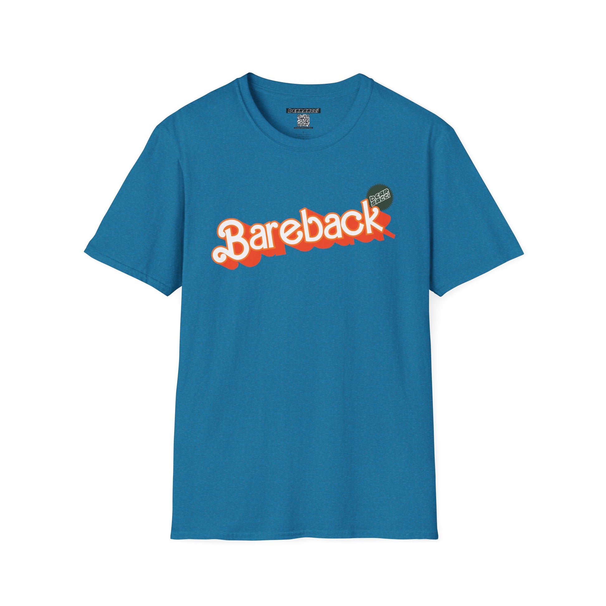 Bearbie® X Slutpride®: Bareback Logo (Hunter) │Softsyle T-shirt