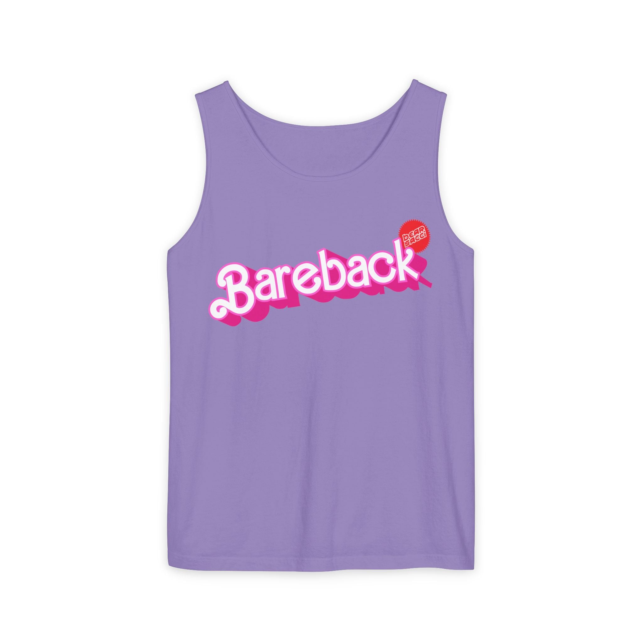 Bearbie® X Slutpride®: Bareback Logo │Garment-Dyed Tank Top