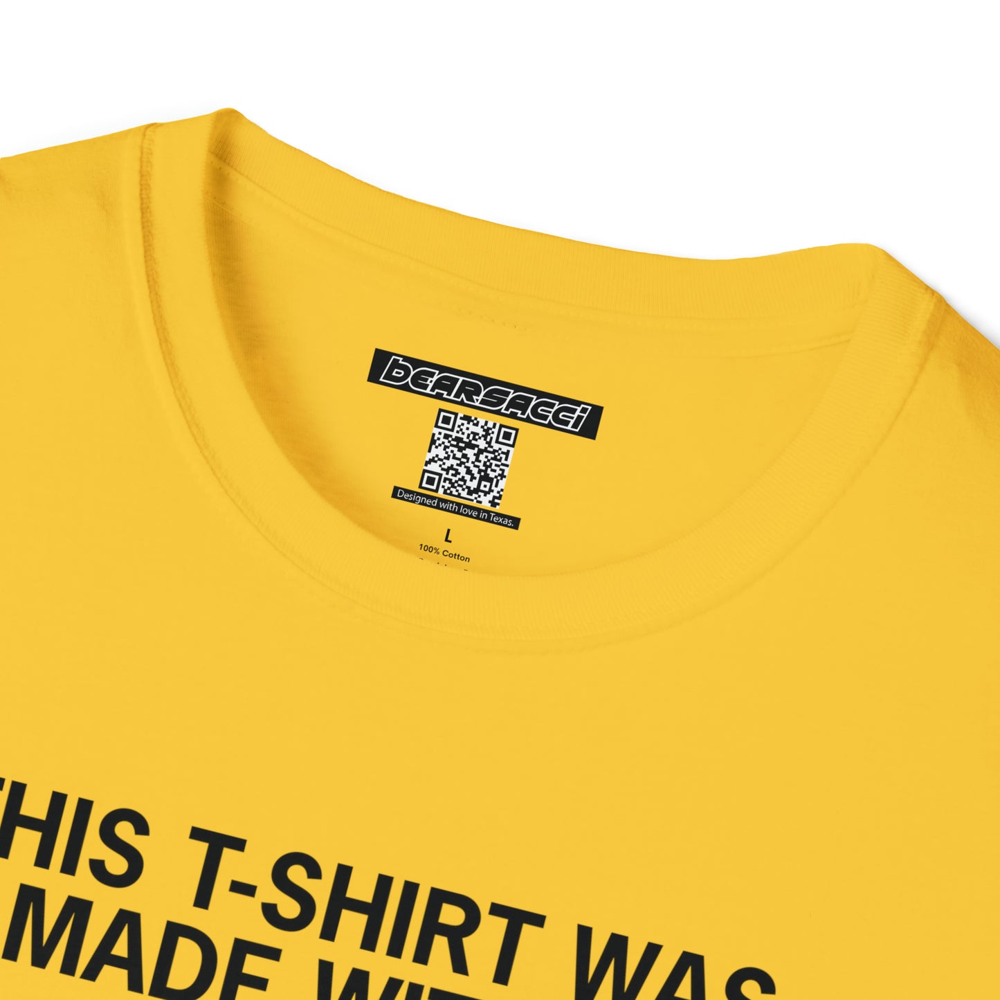 Hollyweird: "Made with AI" │ Softsyle T-shirt