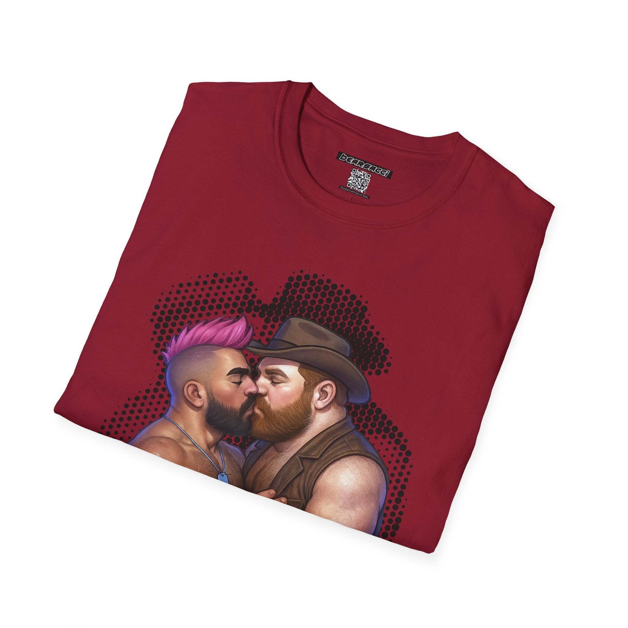Bearsacci™: Cowboy & MMA Fighter│ Softsyle T-shirt