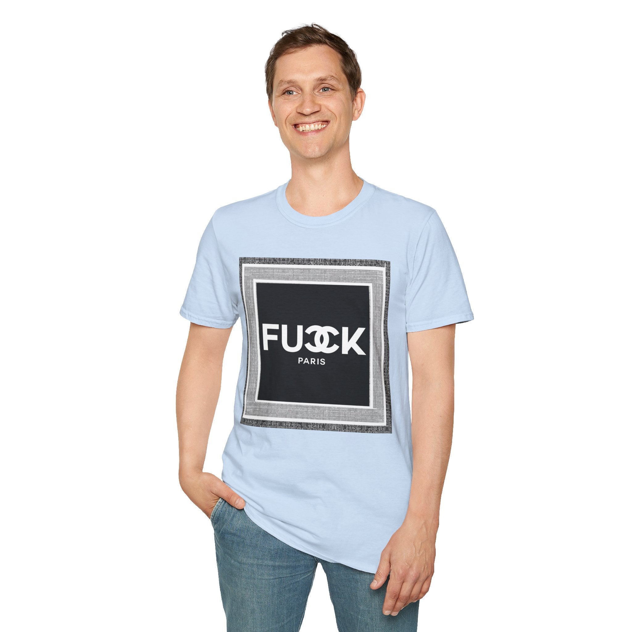 Fake Designer™: Fuck Paris│ Softsyle T-shirt