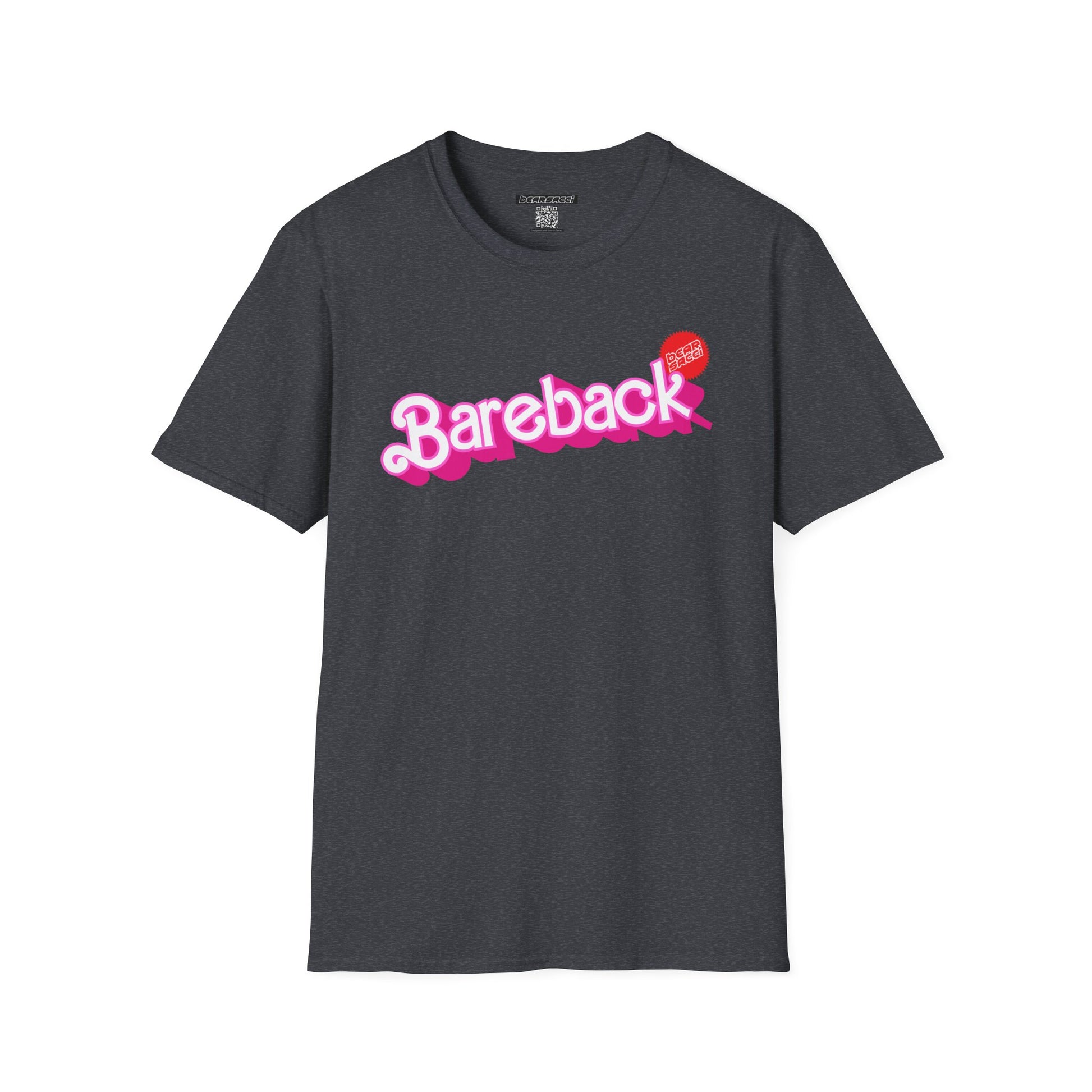 Bearbie® X Slutpride®: Bareback Logo │Softsyle T-shirt