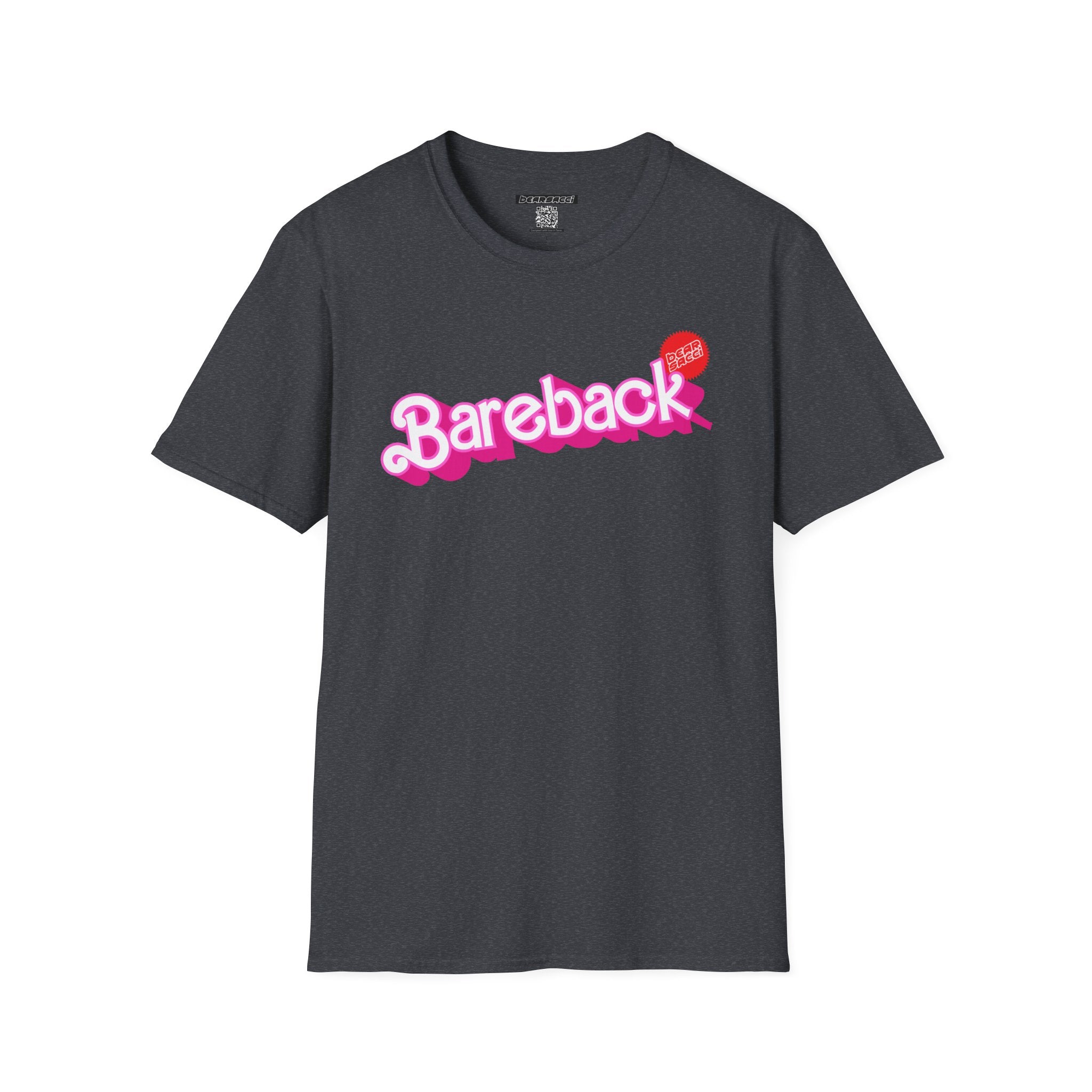 Bearbie® X Slutpride®: Bareback Logo │Softsyle T-shirt