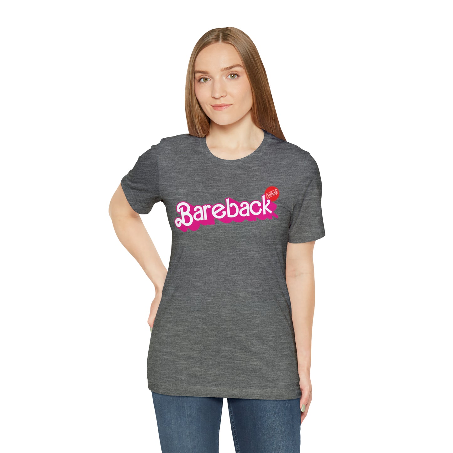 Bearbie™ X Slutpride™: Bareback Logo │Premium Jersey T-shirt