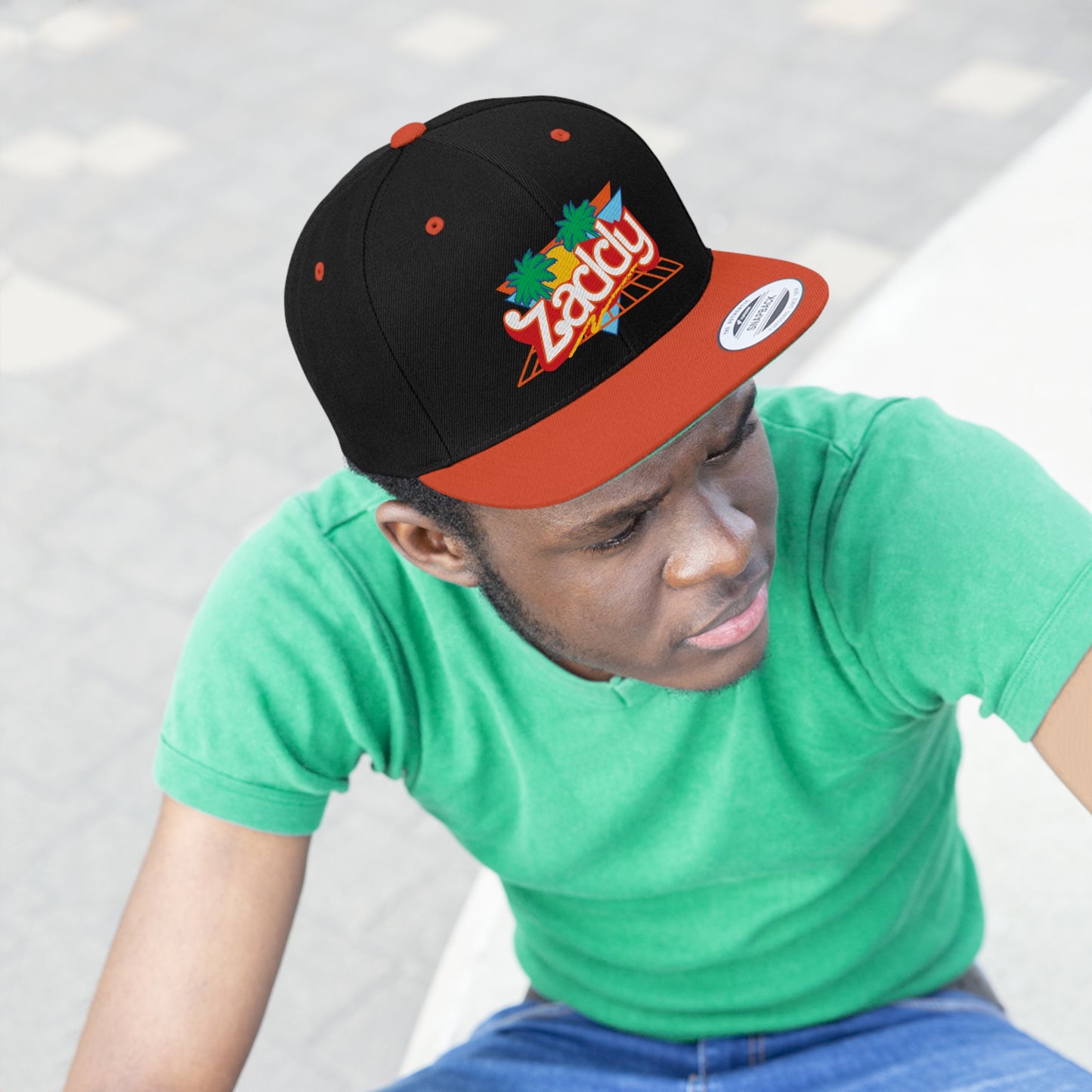 Bearbie: Zaddy Snapback │ Flat Bill Hat