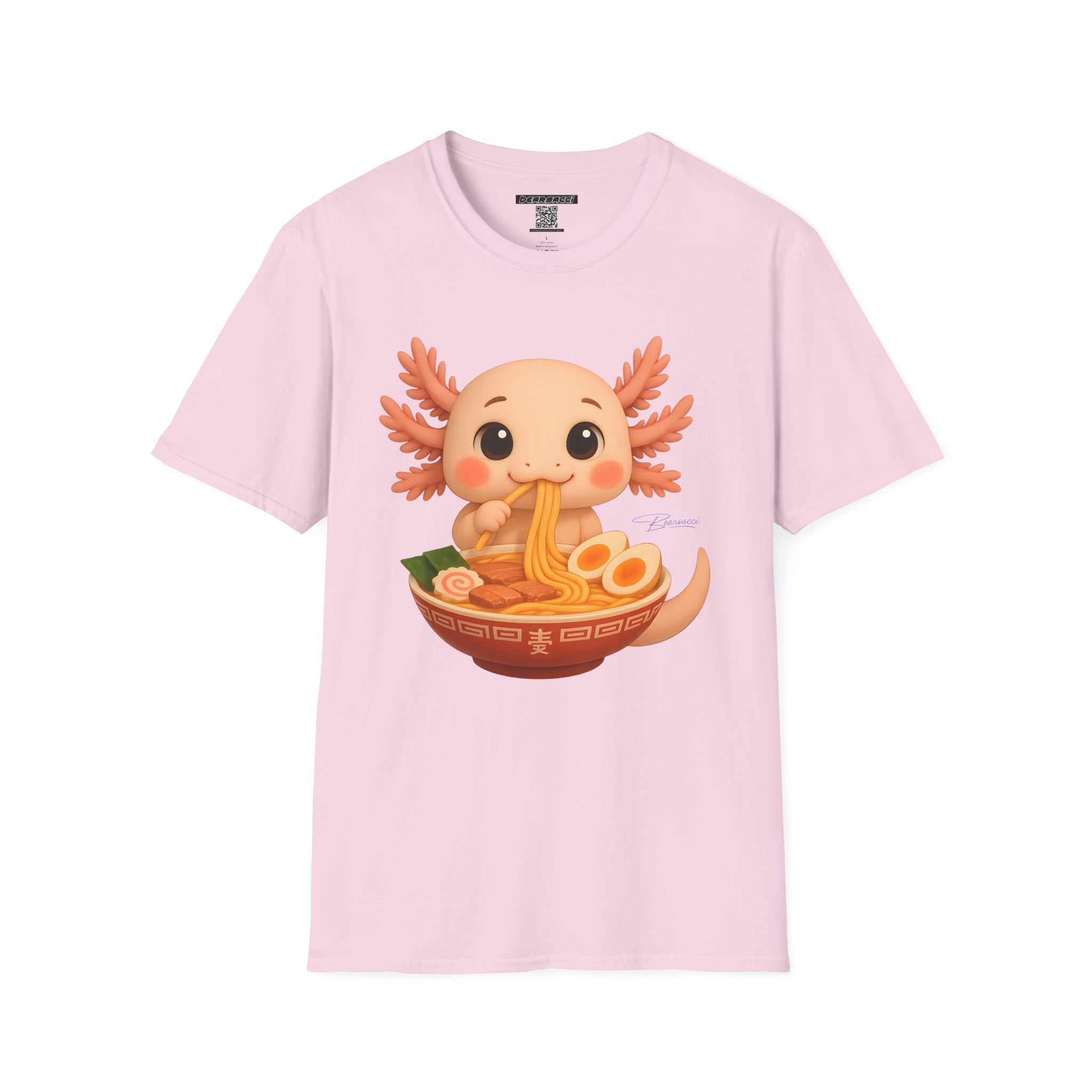 PeroLike X HyperPop®: Axolotl Ramen │ Softsyle T-shirt