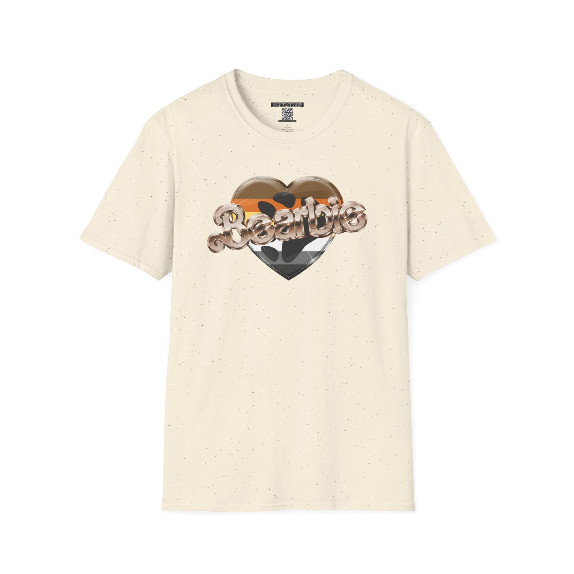 Bearbie®: Heart Claw Logo (Bear Flag Version)│ Softsyle T-shirt