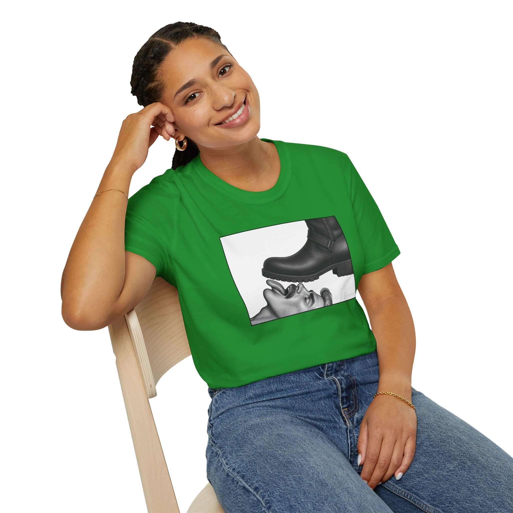 Dominion® X Paparazzi Blvd®: Lick The Boot│ Softsyle T-shirt