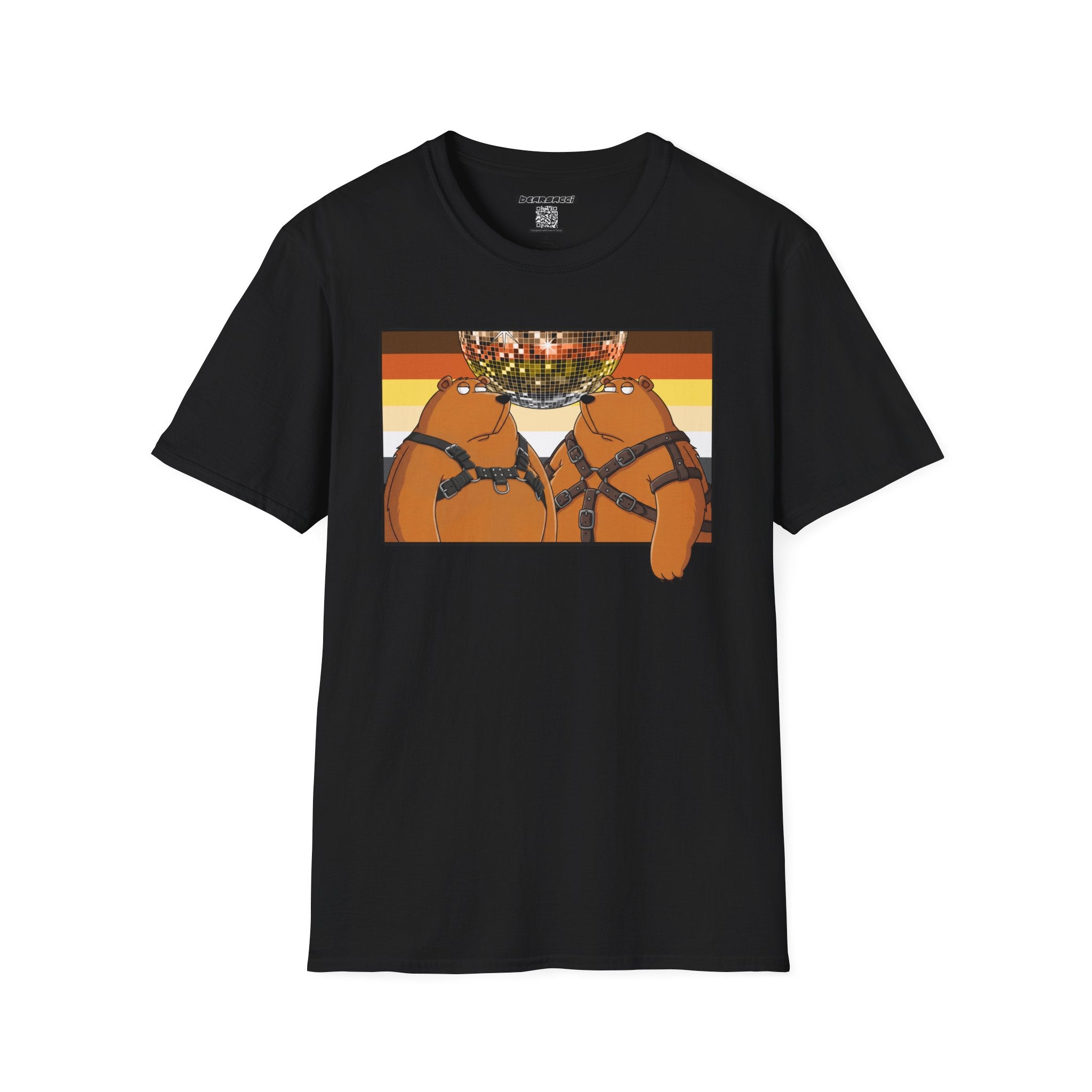 Bearmart®: Leather Bears Disco │Softsyle T-shirt