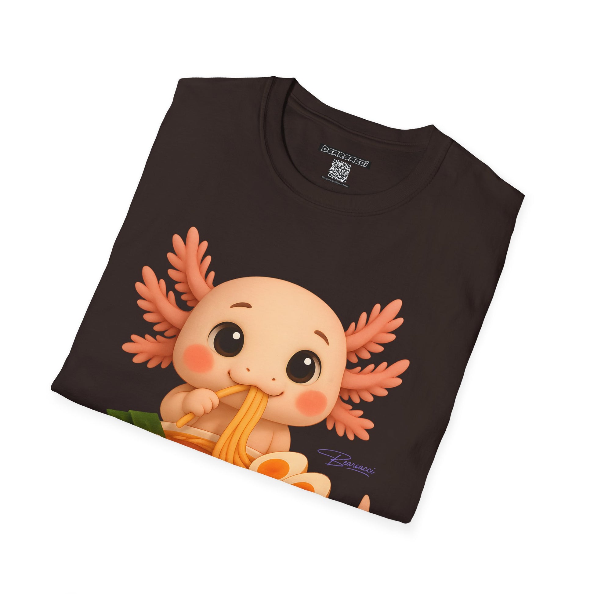 PeroLike X HyperPop®: Axolotl Ramen │ Softsyle T-shirt