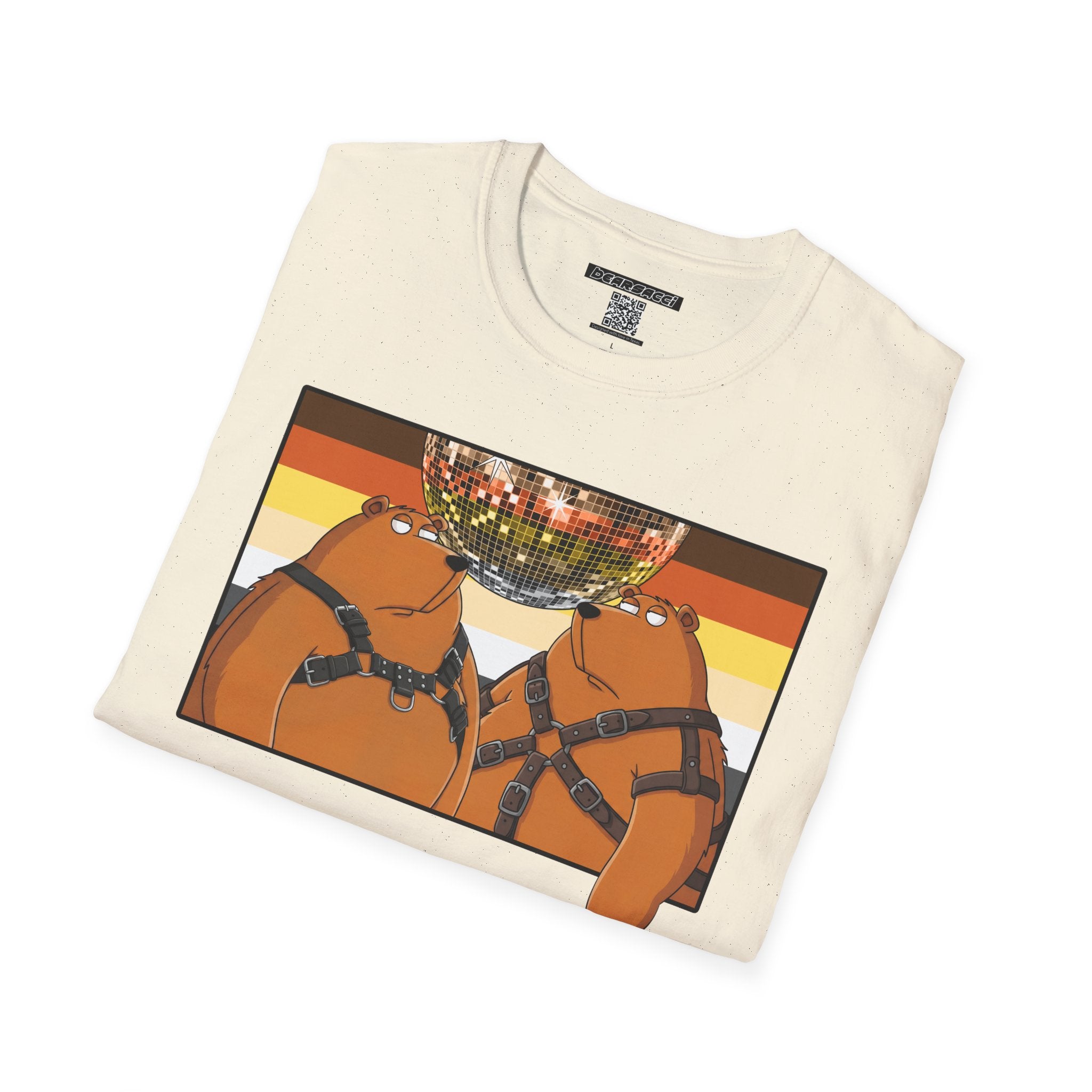 Bearmart®: Leather Bears Disco │Softsyle T-shirt