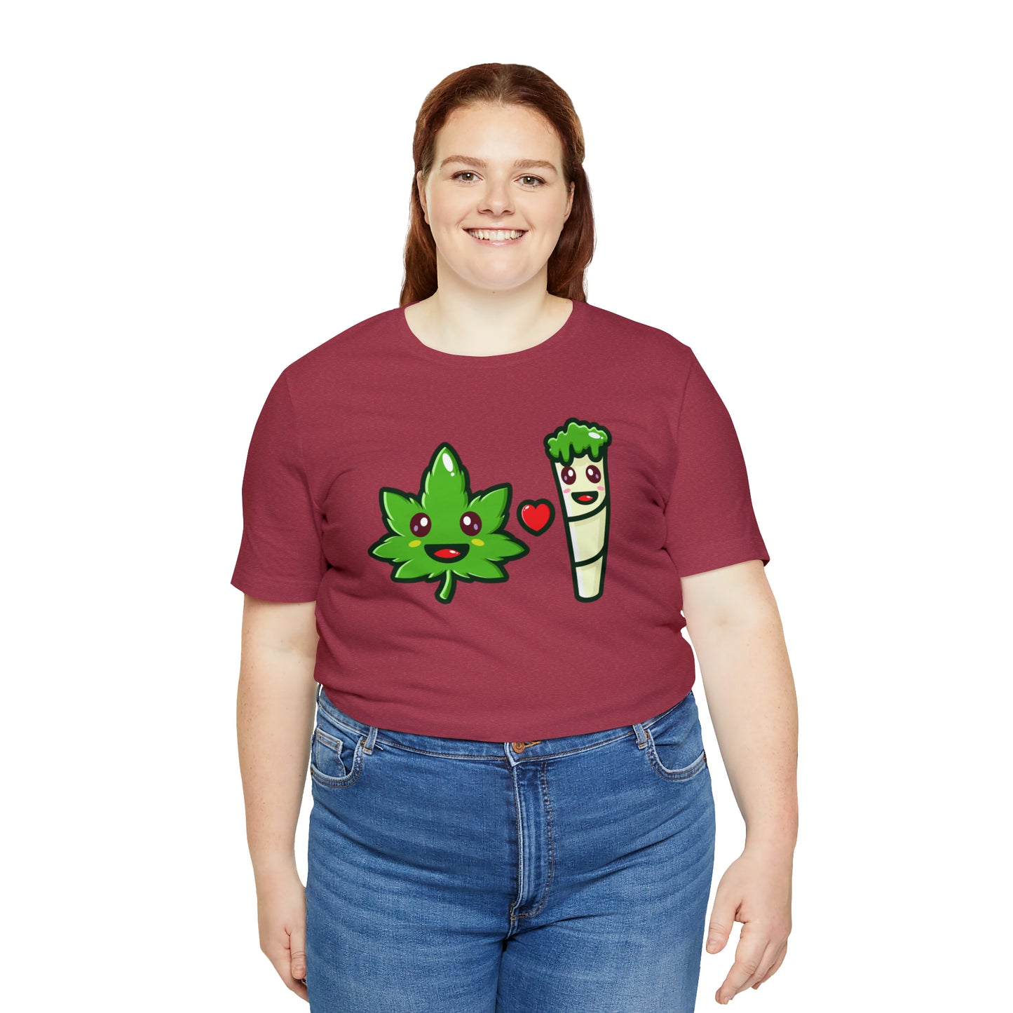 Stoney: Leafy Loves Blunty  │Premium Jersey T-shirt