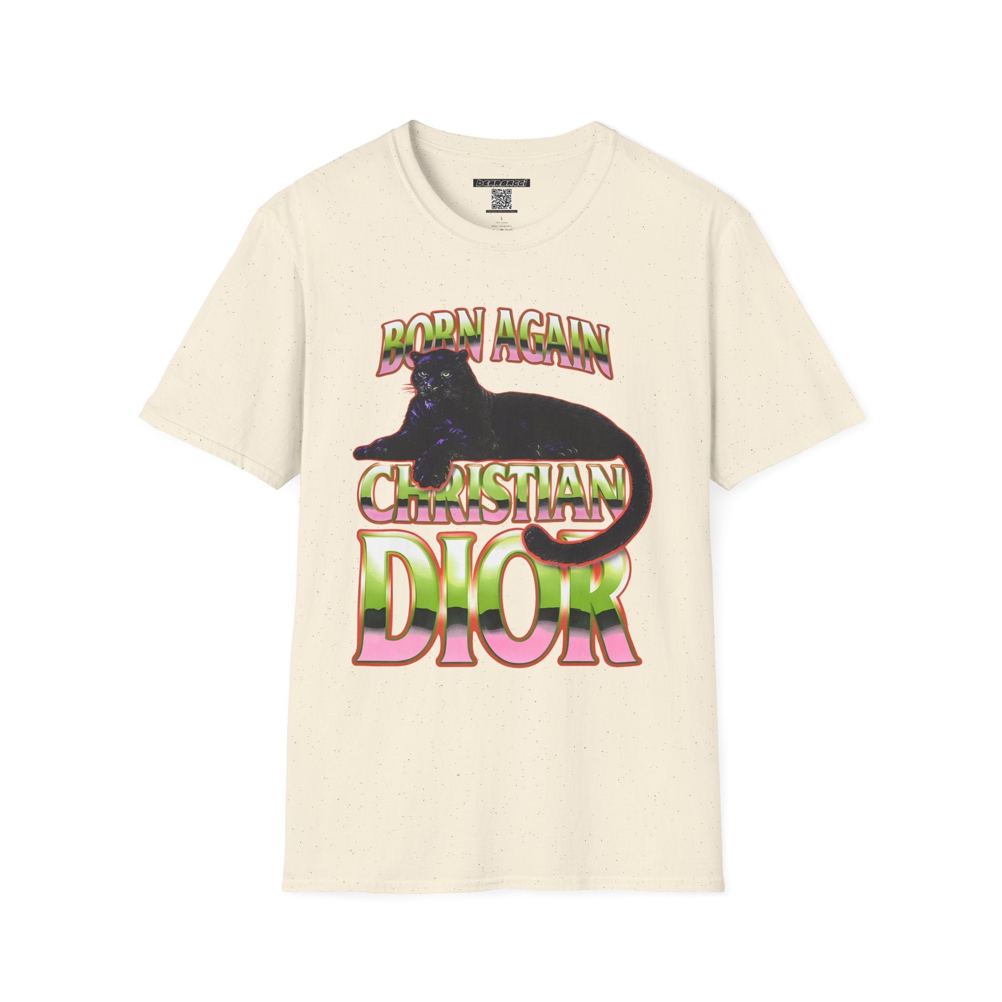FakeDesigner®: Chinatown Market Secret Club Born Again Christian │ Softsyle T-shirt