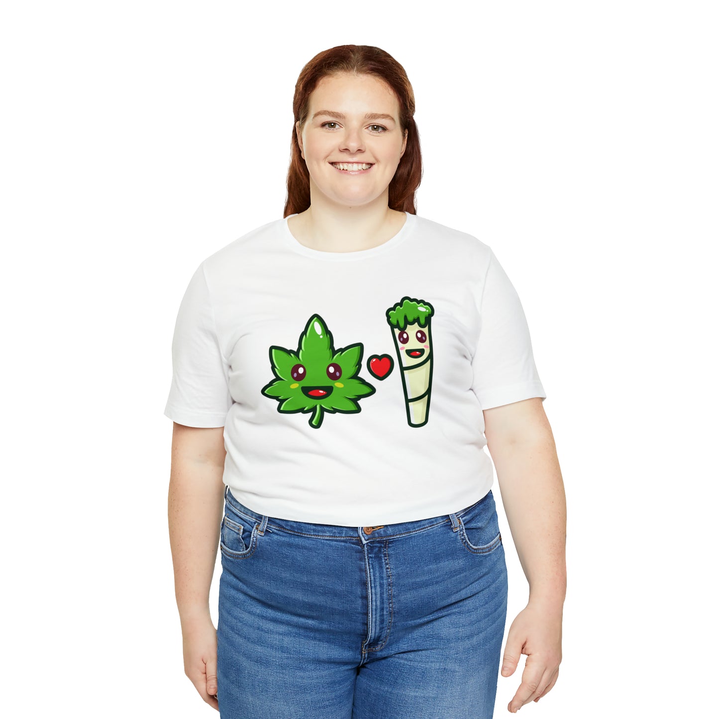 Stoney: Leafy Loves Blunty  │Premium Jersey T-shirt