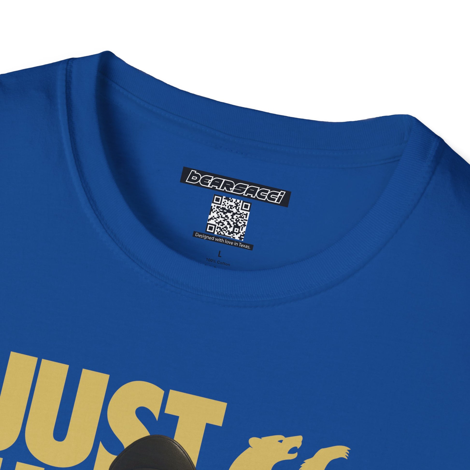 Bearsacci™ X Dominion: Just Fucking Do It Dom Daddy Teddy Bear│ Softsyle T-shirt