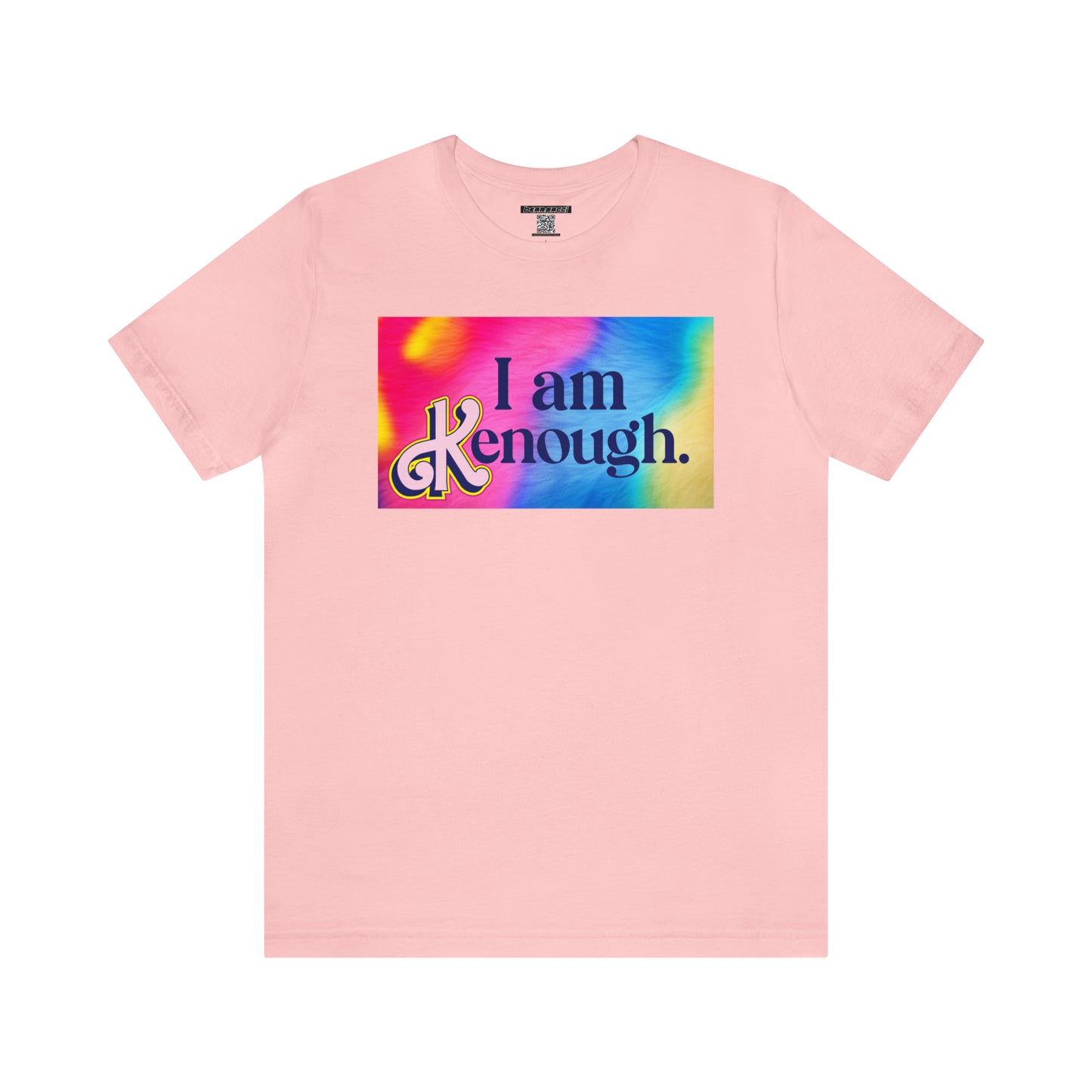 Bearbie: "I am Kenough" With Rainbow Background │ Premium Jersey T-shirt