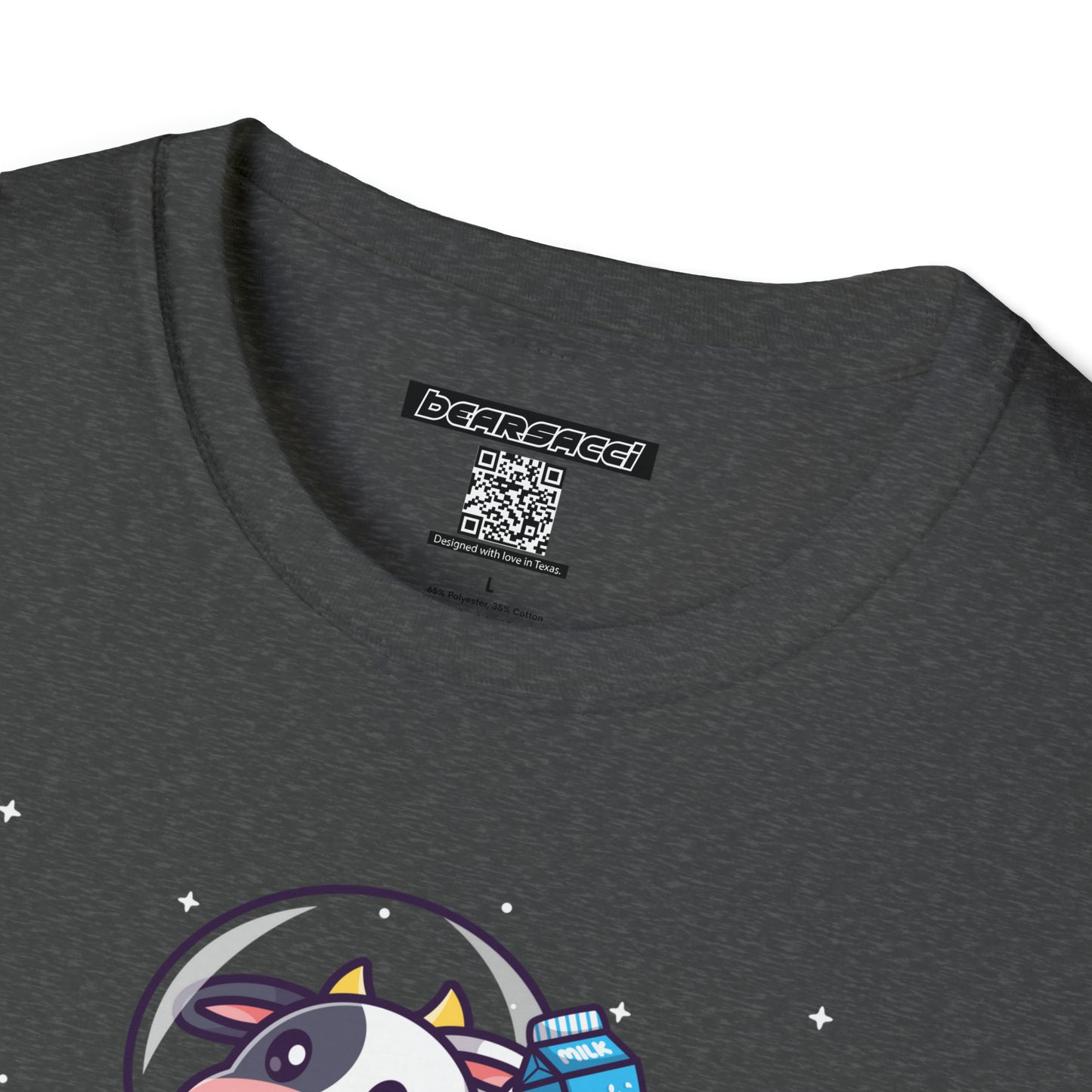 HyperPop™: Cow, Dog & Cat In Space │ Softsyle T-shirt