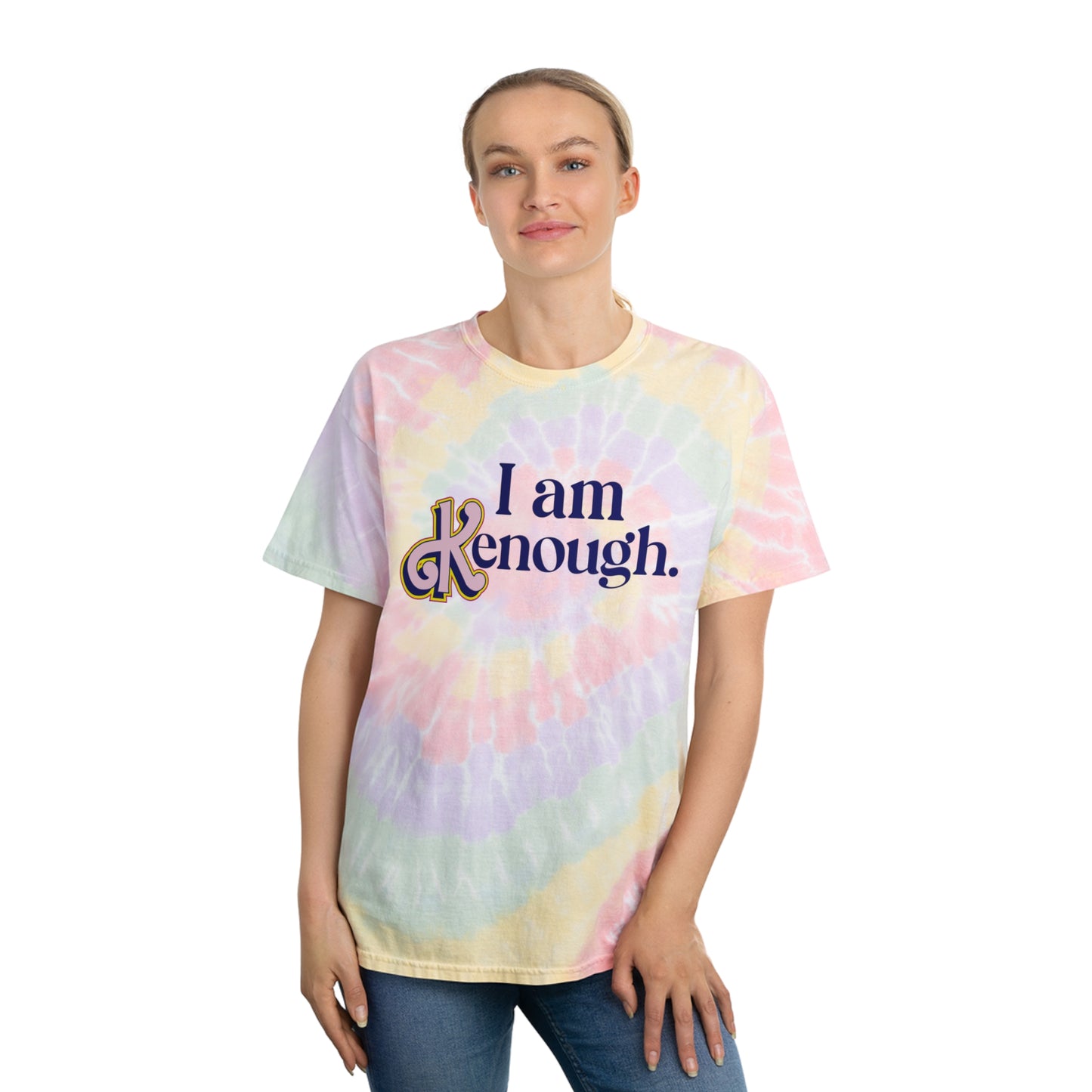 Bearbie: "I am Kenough"│ Tie-Dye Tee, Spiral