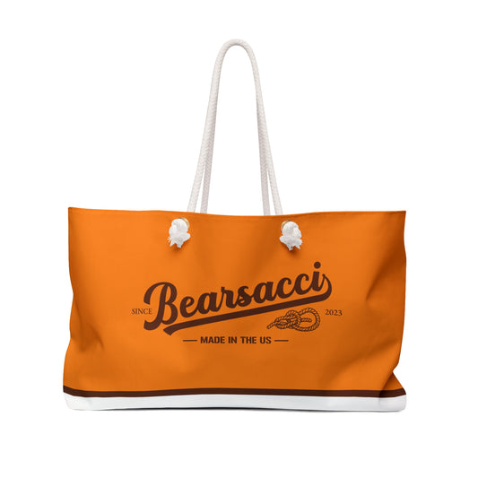 Bearsacci Logo │ Weekender Bag