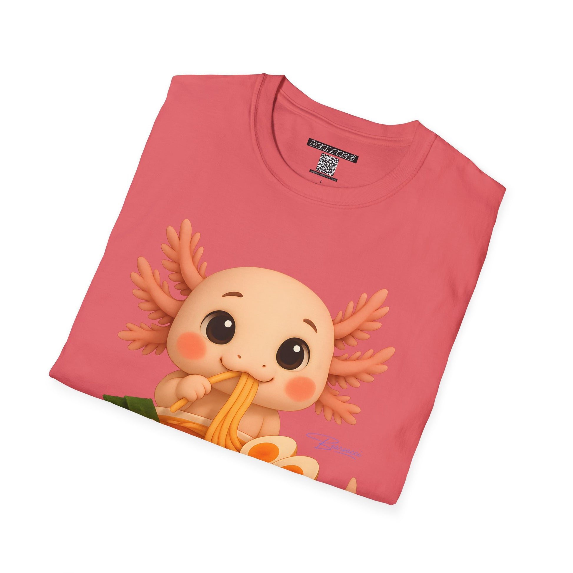 PeroLike X HyperPop®: Axolotl Ramen │ Softsyle T-shirt