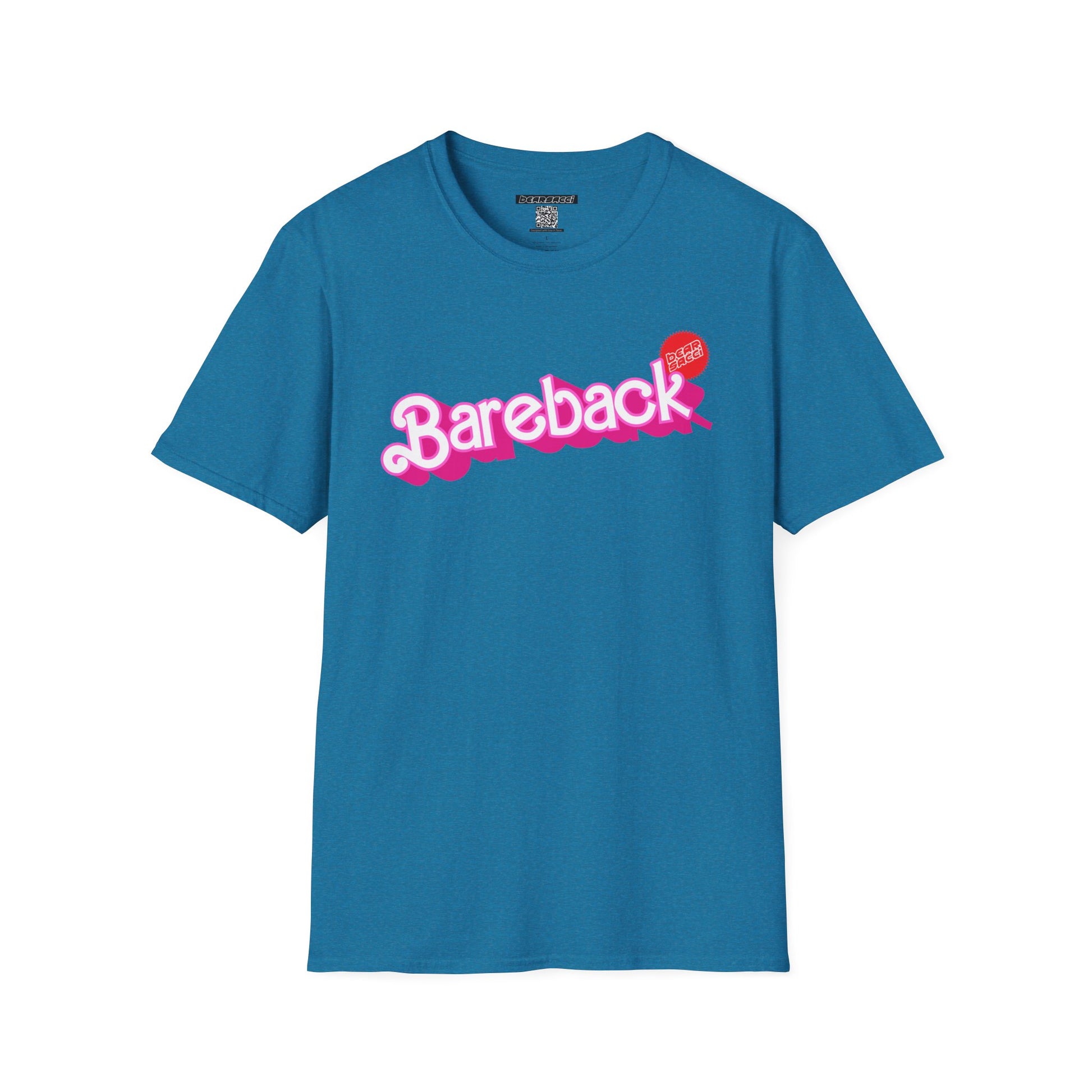 Bearbie® X Slutpride®: Bareback Logo │Softsyle T-shirt