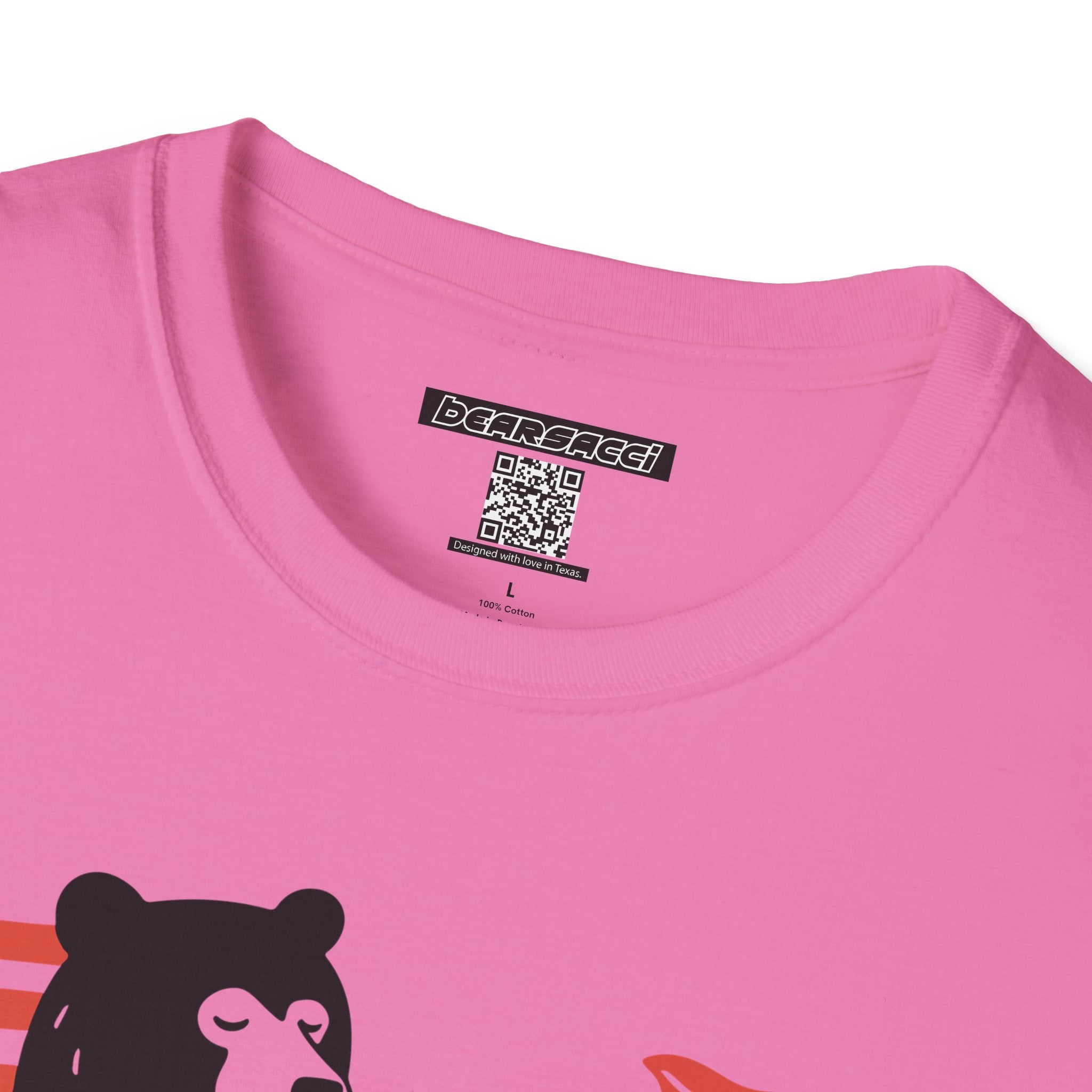 Bearsacci® X Wanderlust®: Sunday Funday Lazy Bear│ Softsyle T-shirt