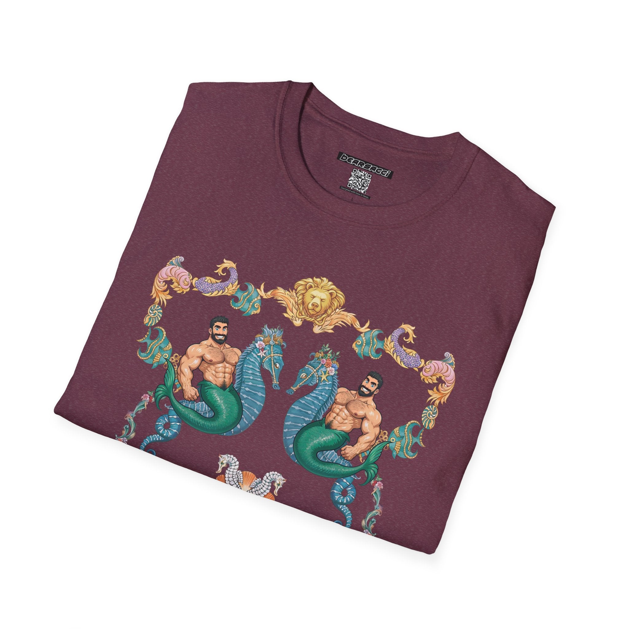 FakeDesigner®: Coral Fantasy: Bearoque Edition │ Softsyle T-shirt
