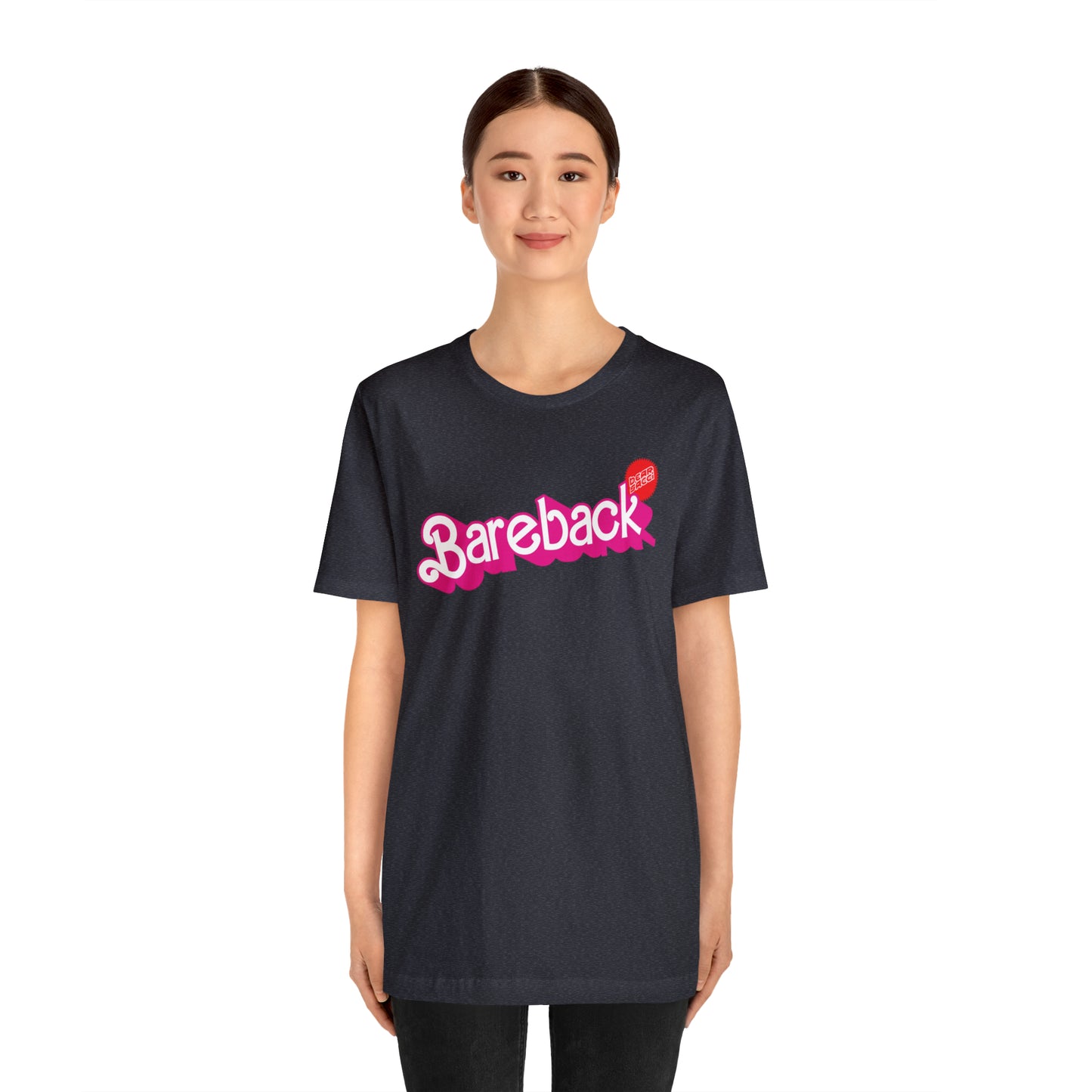 Bearbie™ X Slutpride™: Bareback Logo │Premium Jersey T-shirt