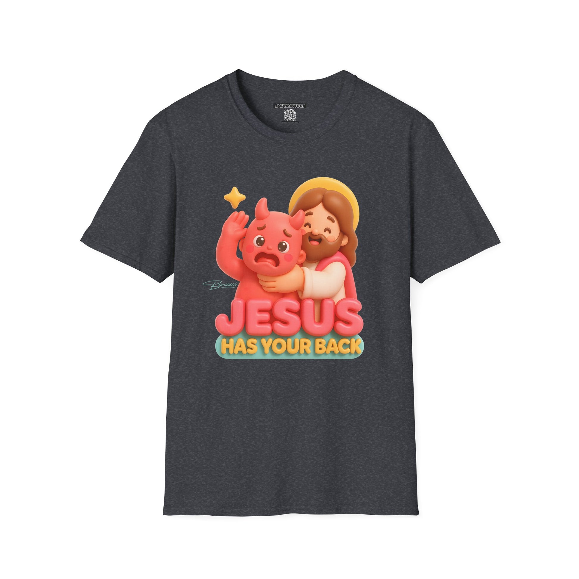 HyperPop®: Jesus Has Your Back │ Softsyle T-shirt