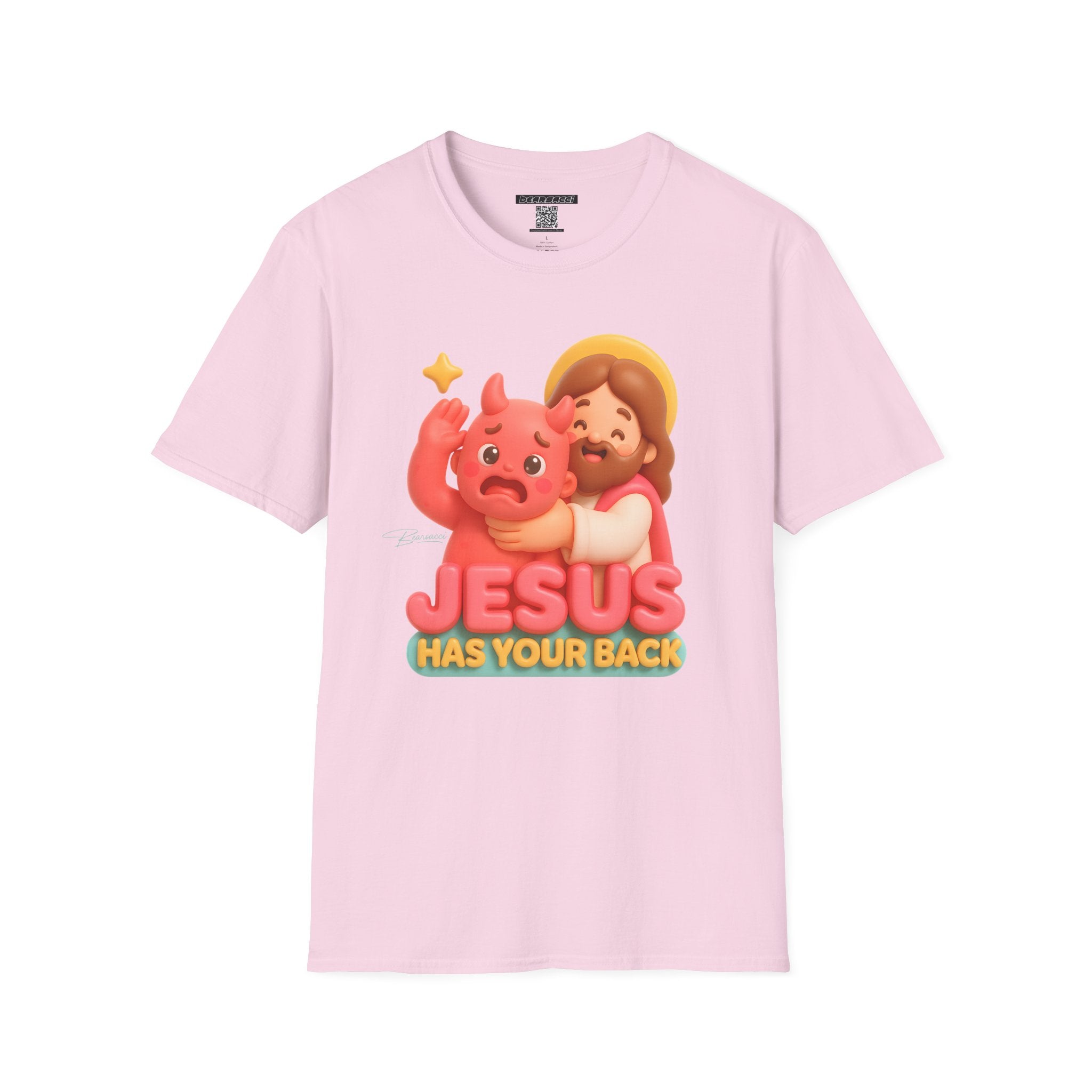 HyperPop®: Jesus Has Your Back │ Softsyle T-shirt