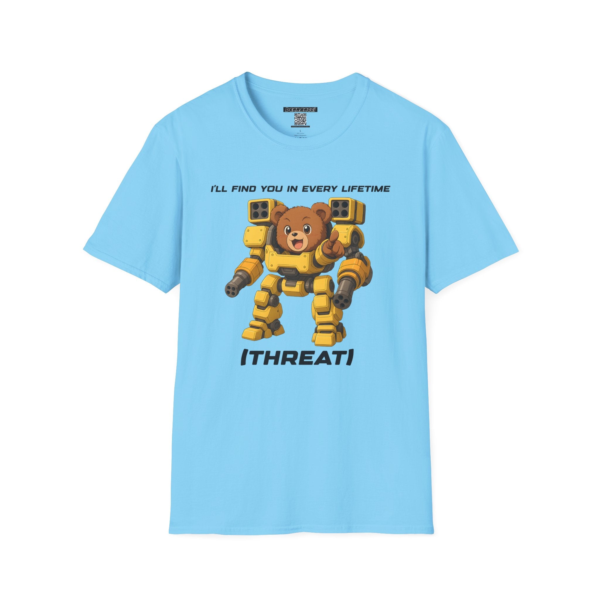 HyperPop®: Mech My Day (Love is a Threat) │ Softsyle T-shirt