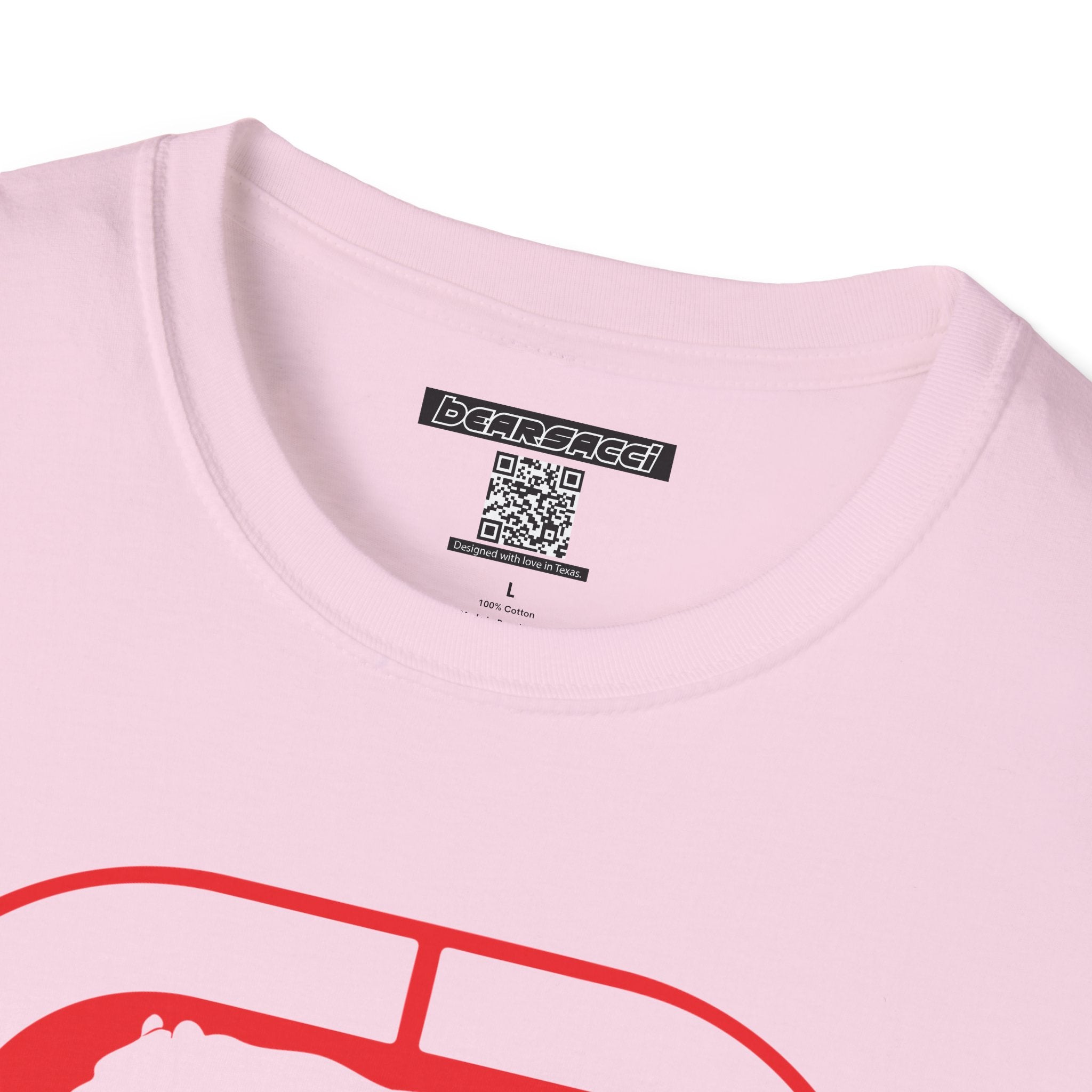 Bearmart® X FakeDesigner®: Bearsacci® Street Logo Tee │Softsyle T-shirt